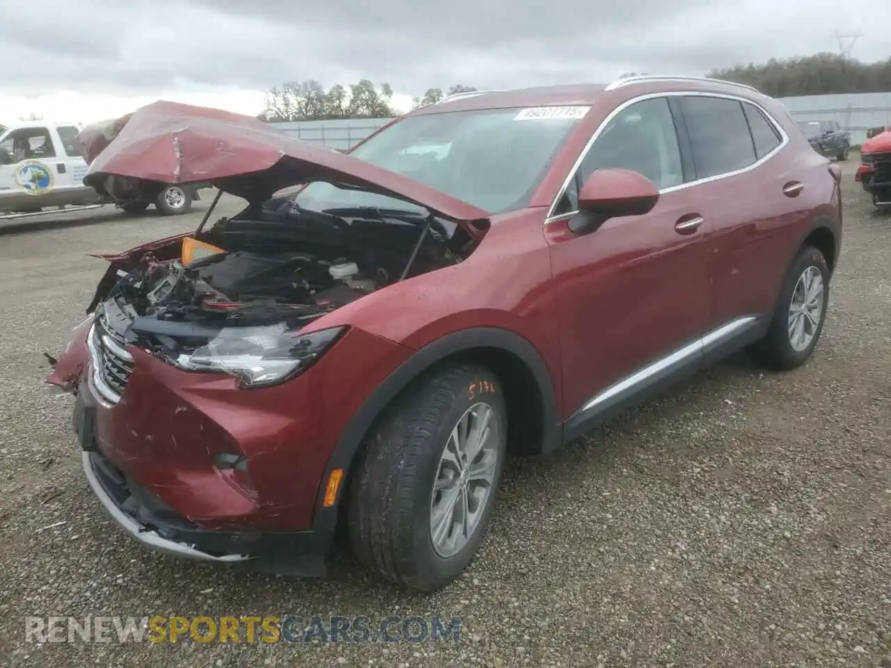 1 Photograph of a damaged car LRBAZLR45PD036074 BUICK ENVISION 2023