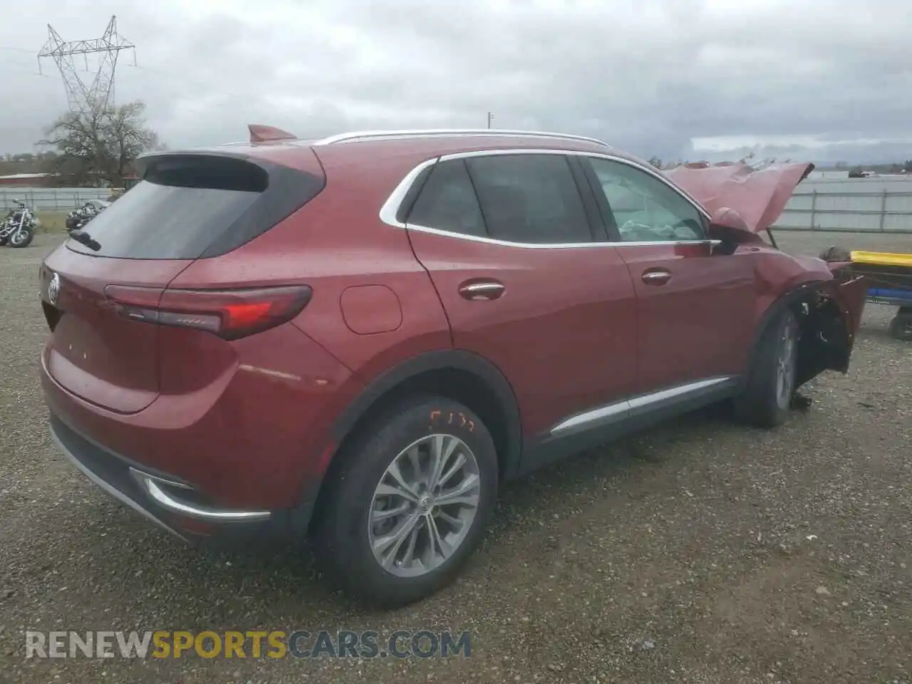 3 Photograph of a damaged car LRBAZLR45PD036074 BUICK ENVISION 2023