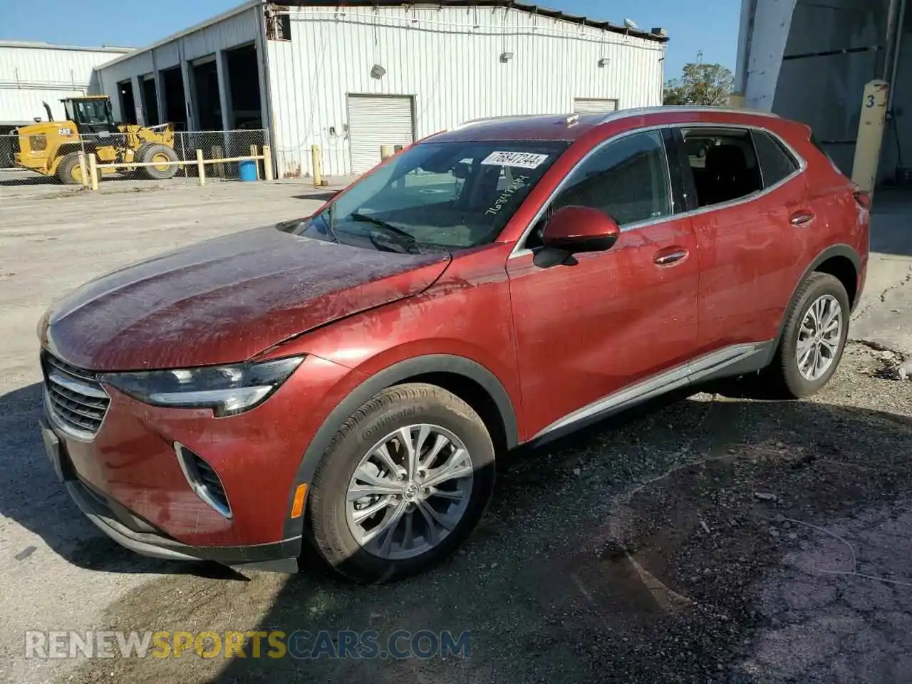 1 Photograph of a damaged car LRBAZLR45PD072346 BUICK ENVISION 2023