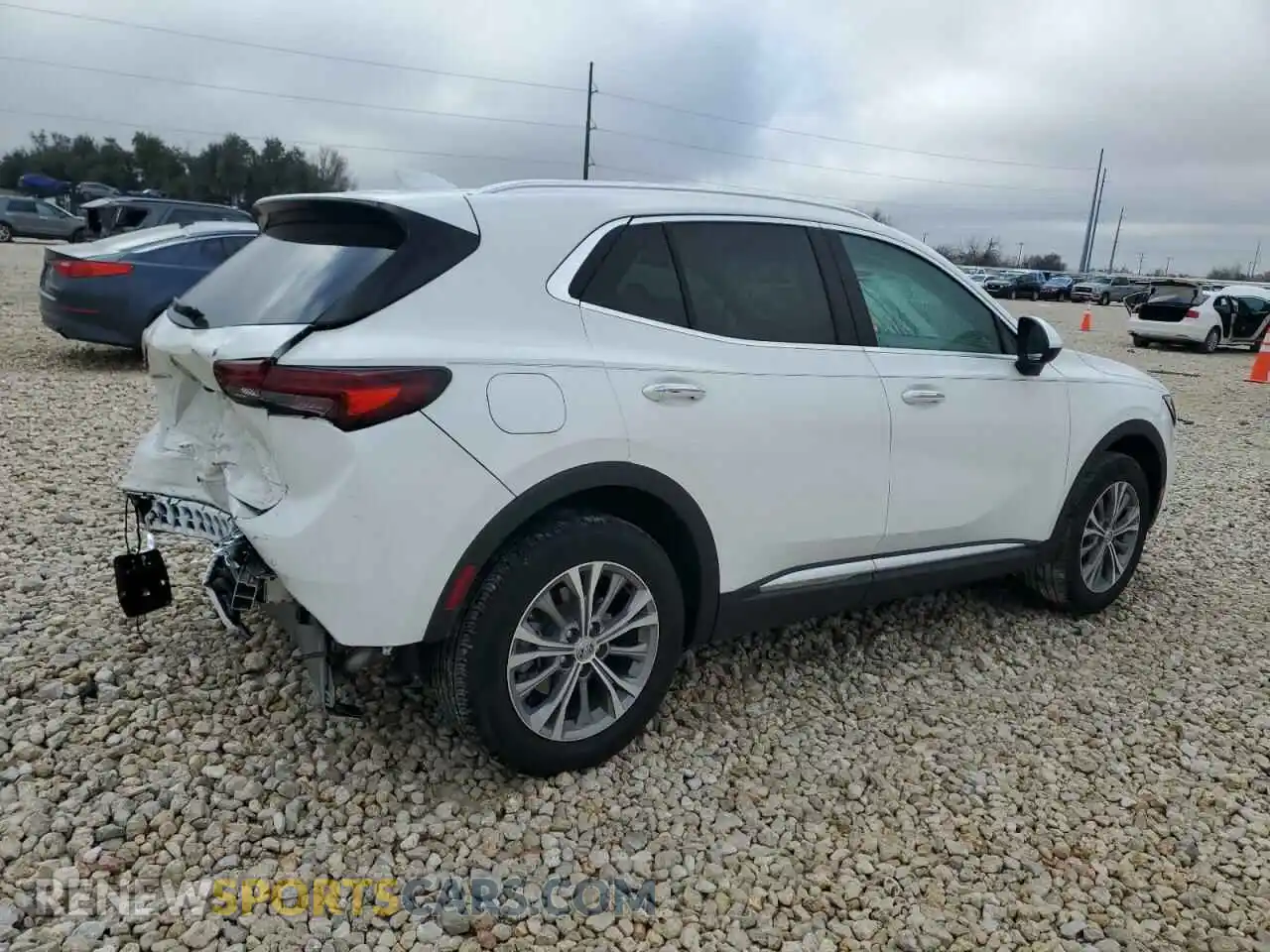 3 Photograph of a damaged car LRBAZLR46PD018859 BUICK ENVISION 2023