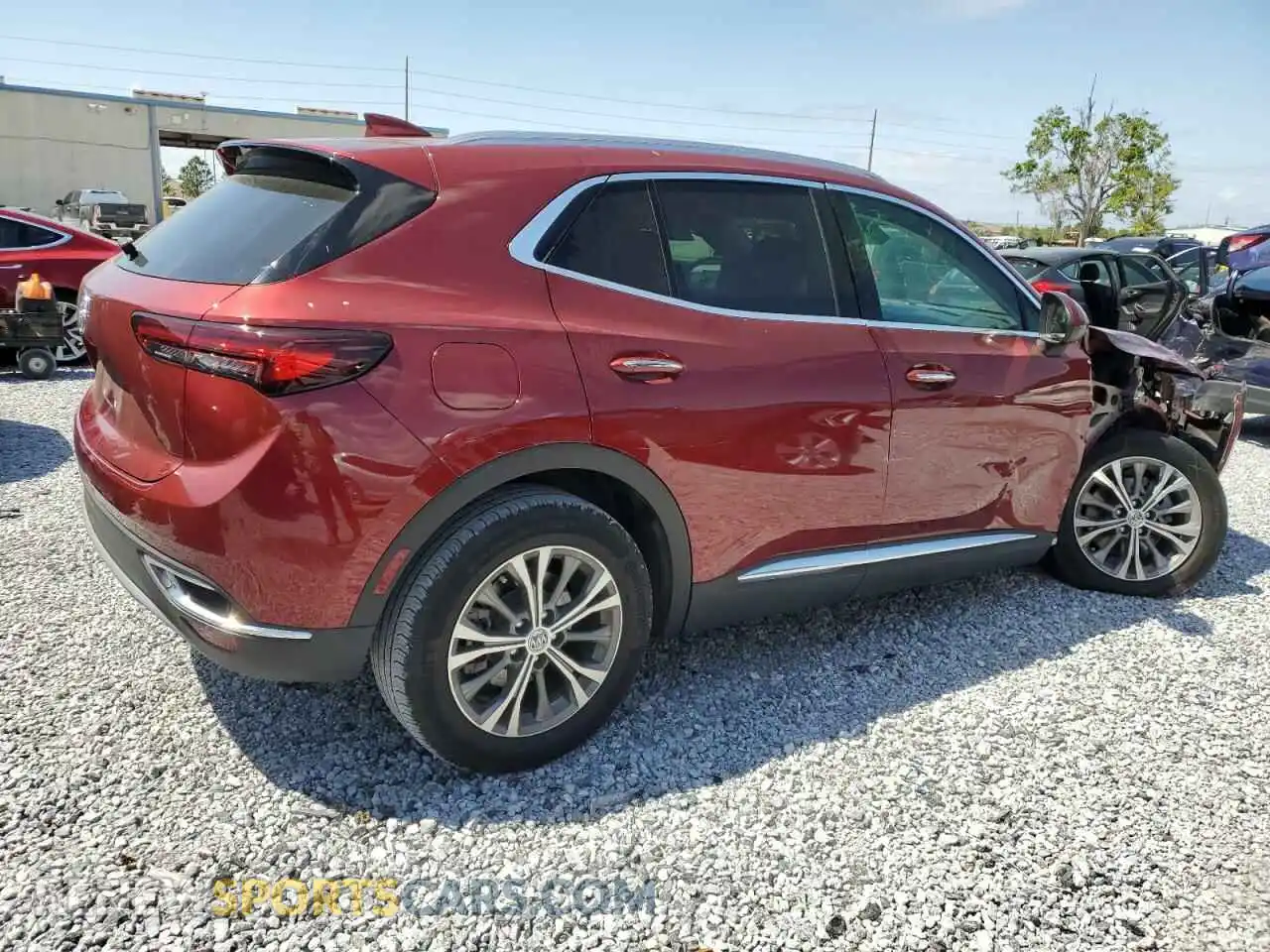 3 Photograph of a damaged car LRBAZLR4XPD019237 BUICK ENVISION 2023