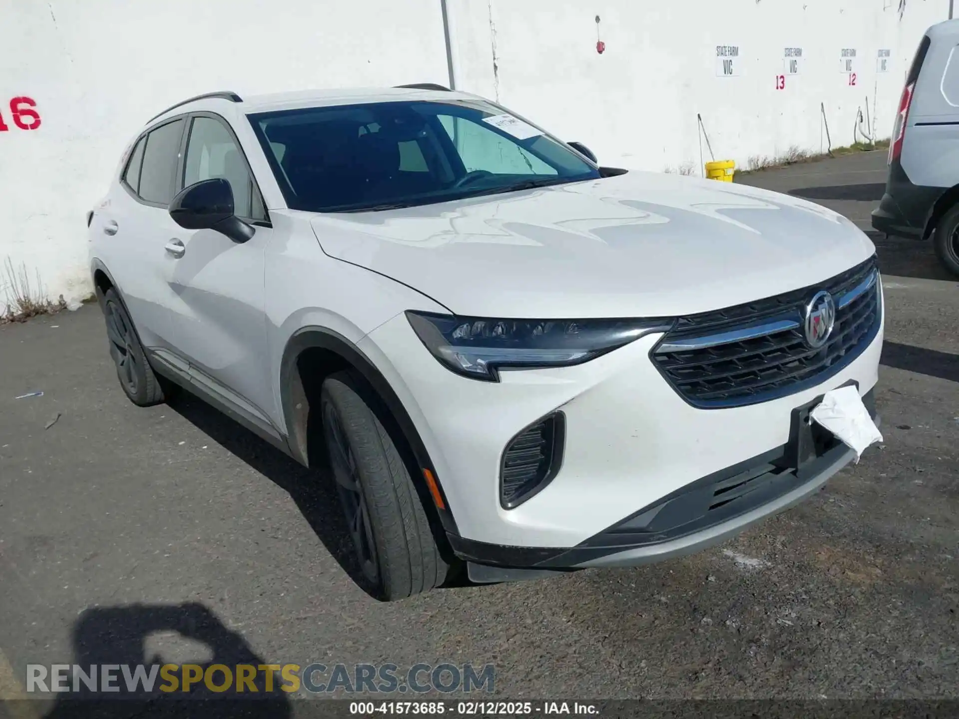 1 Photograph of a damaged car LRBAZLR4XPD099624 BUICK ENVISION 2023
