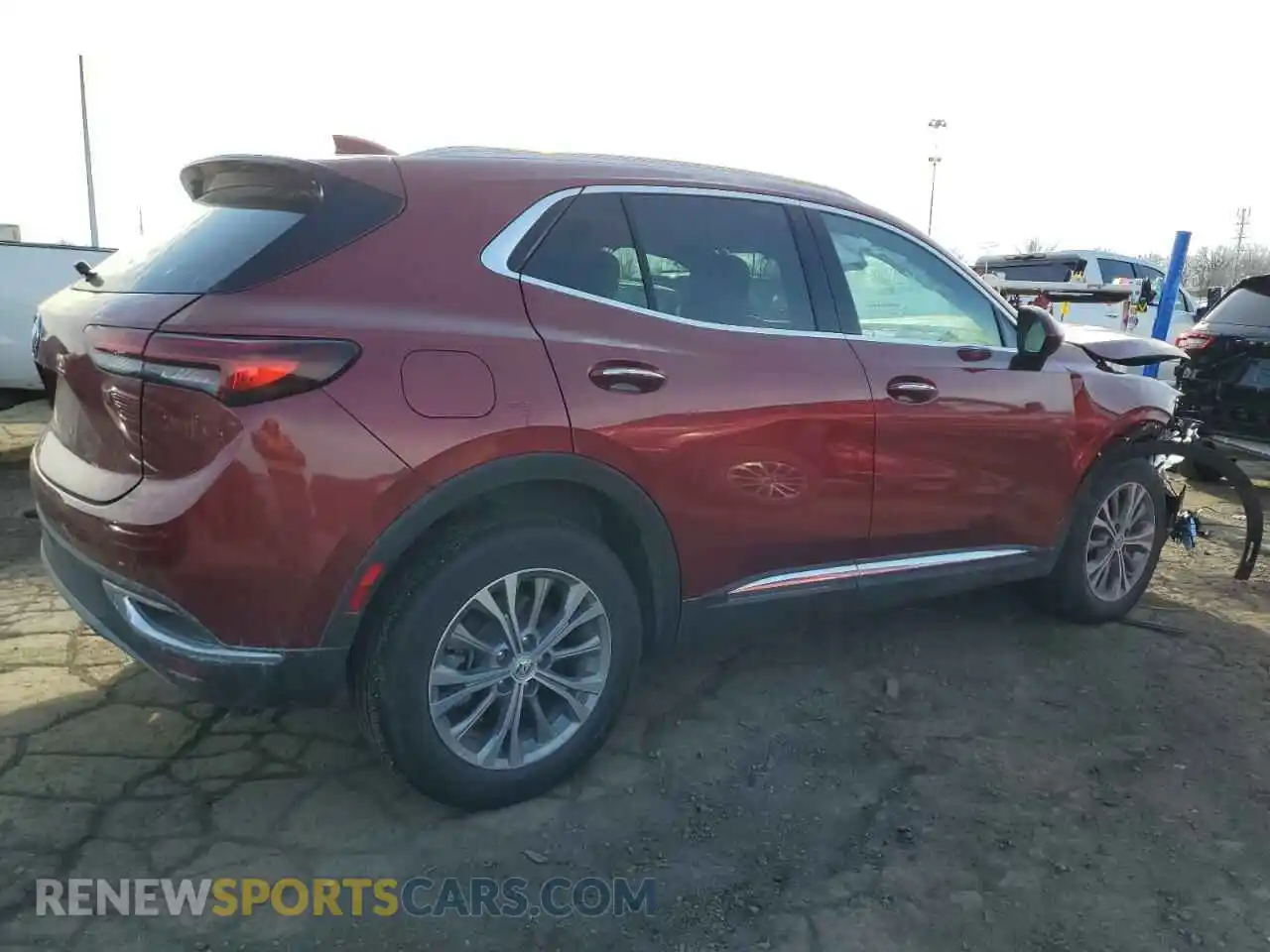 3 Photograph of a damaged car LRBFZMR43PD200207 BUICK ENVISION 2023