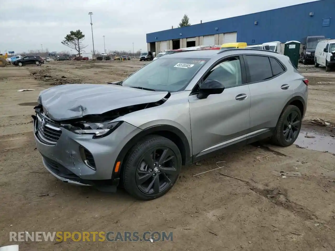 1 Photograph of a damaged car LRBFZMR44PD078649 BUICK ENVISION 2023