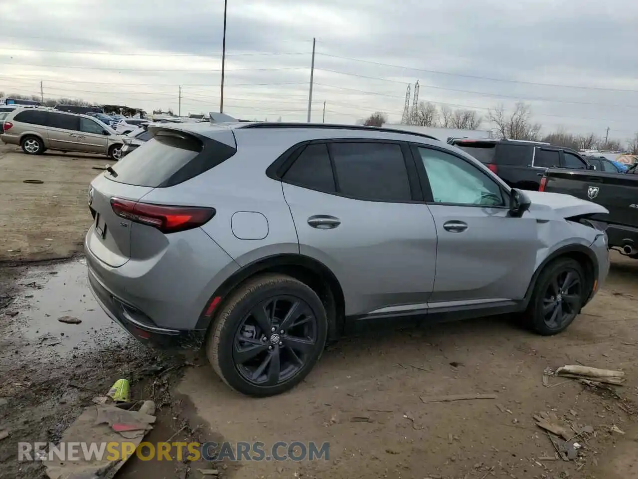 3 Photograph of a damaged car LRBFZMR44PD078649 BUICK ENVISION 2023
