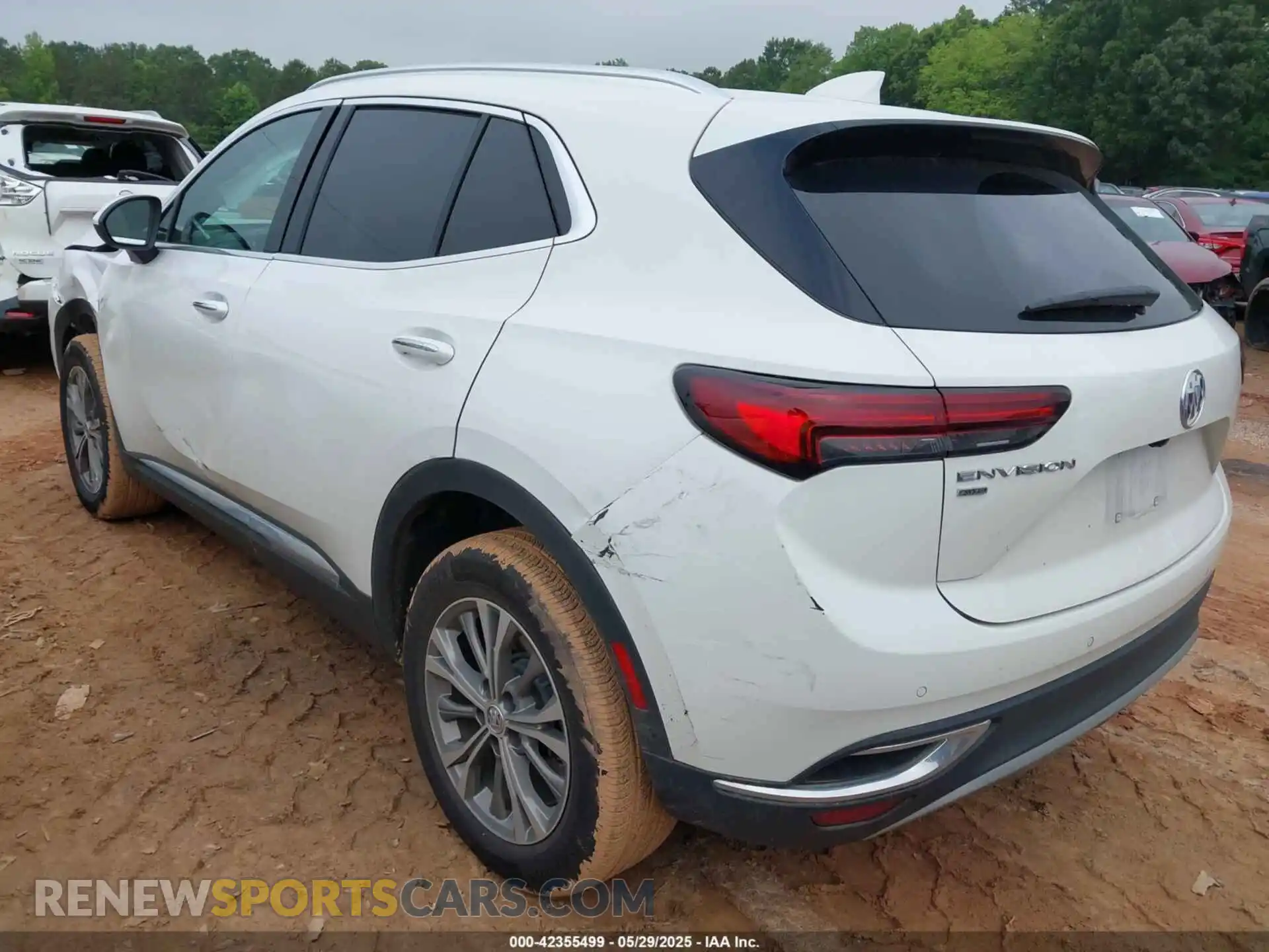3 Фотография поврежденного автомобиля LRBFZMR44PD235323 BUICK ENVISION 2023
