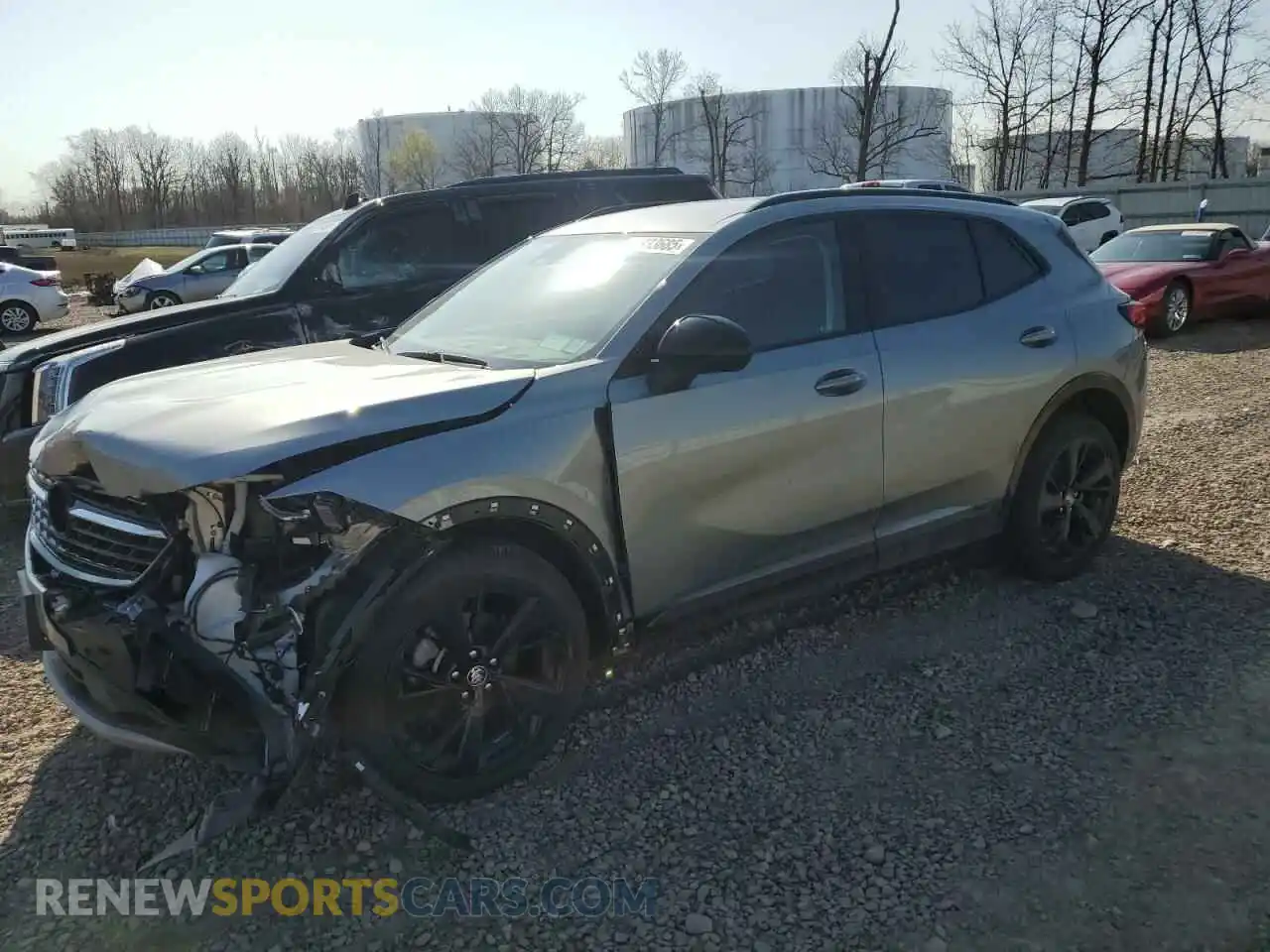 1 Photograph of a damaged car LRBFZMR46PD202467 BUICK ENVISION 2023