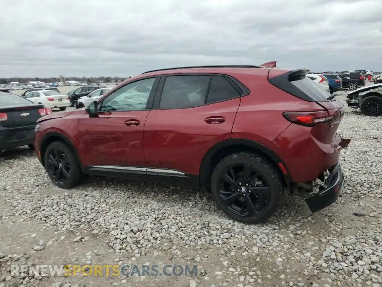 2 Photograph of a damaged car LRBFZMR47PD021734 BUICK ENVISION 2023