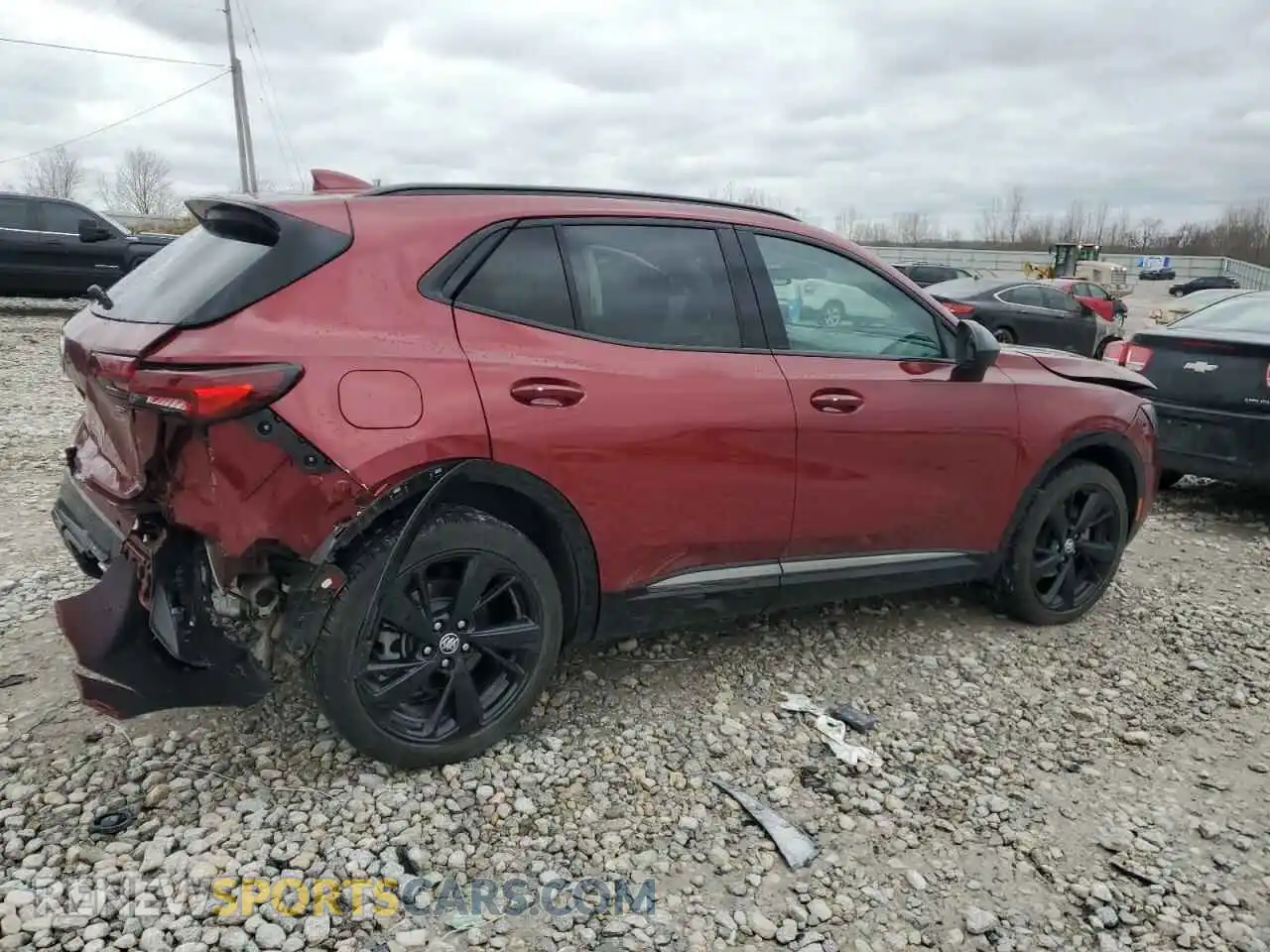 3 Photograph of a damaged car LRBFZMR47PD021734 BUICK ENVISION 2023