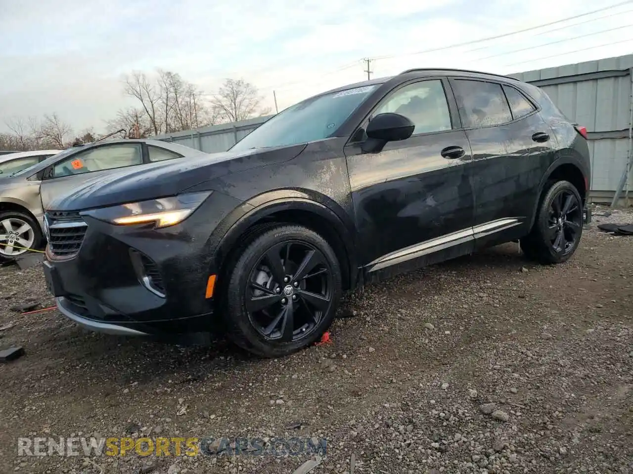 1 Photograph of a damaged car LRBFZMR47PD217169 BUICK ENVISION 2023