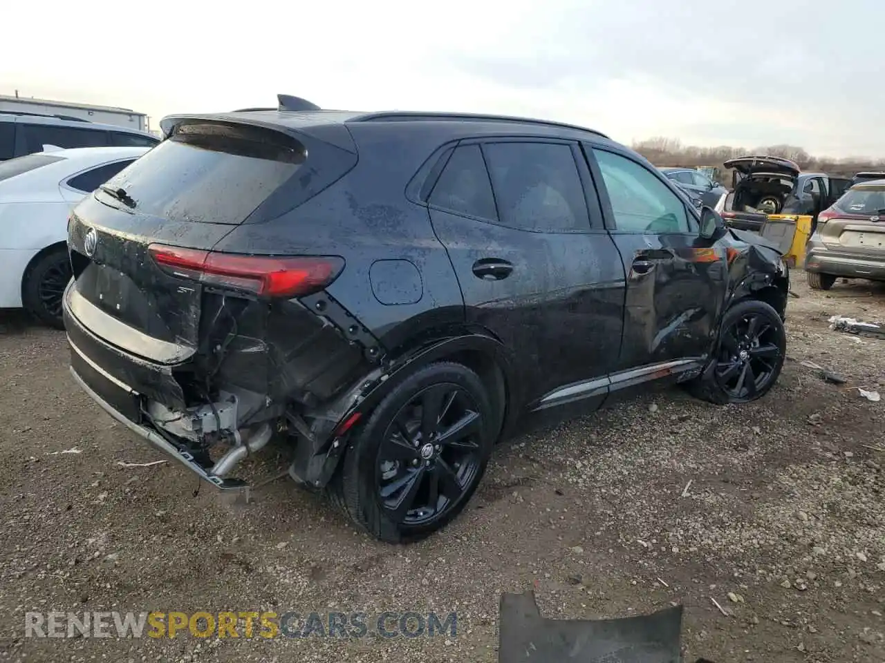 3 Photograph of a damaged car LRBFZMR47PD217169 BUICK ENVISION 2023