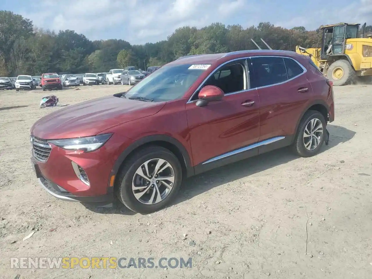 1 Photograph of a damaged car LRBFZNR40PD055942 BUICK ENVISION 2023