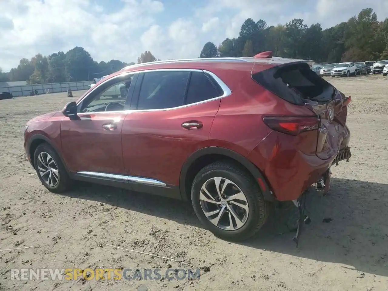 2 Photograph of a damaged car LRBFZNR40PD055942 BUICK ENVISION 2023