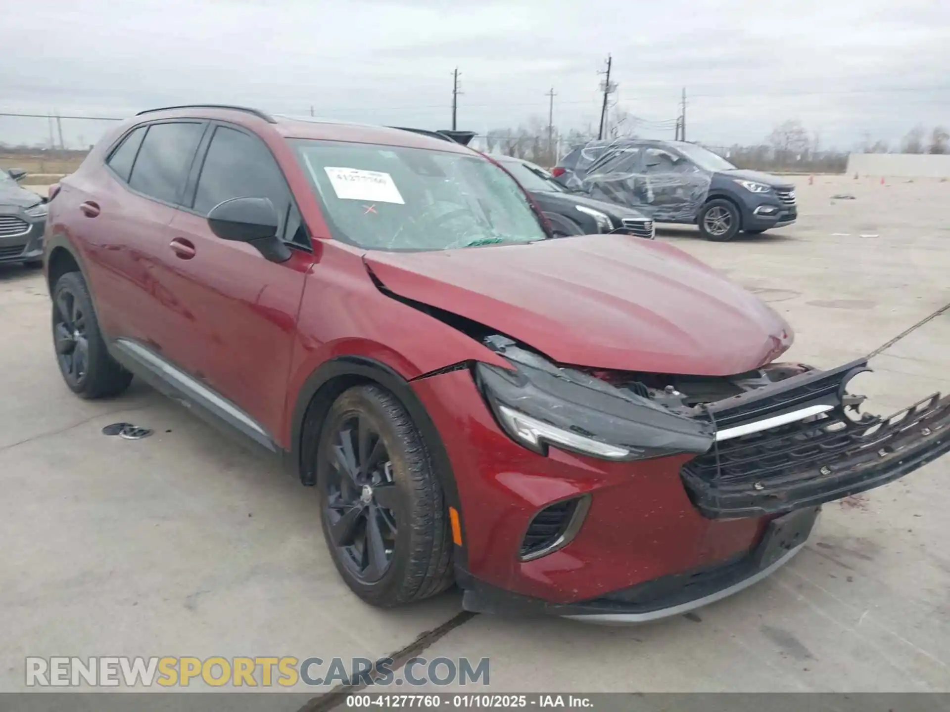1 Photograph of a damaged car LRBFZNR40PD146158 BUICK ENVISION 2023