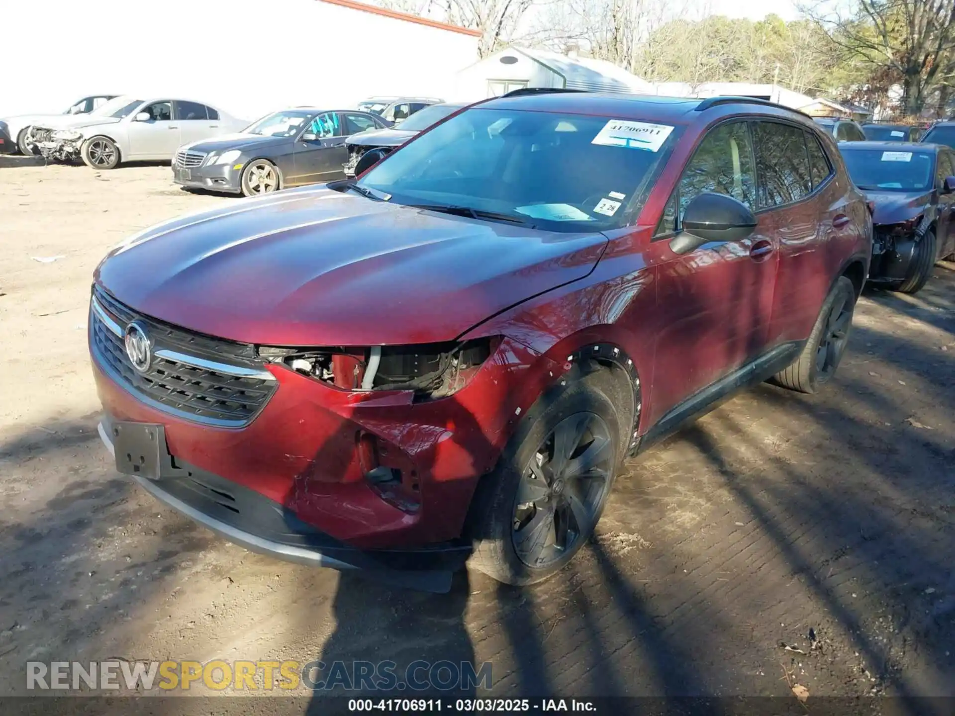 2 Photograph of a damaged car LRBFZNR44PD057533 BUICK ENVISION 2023