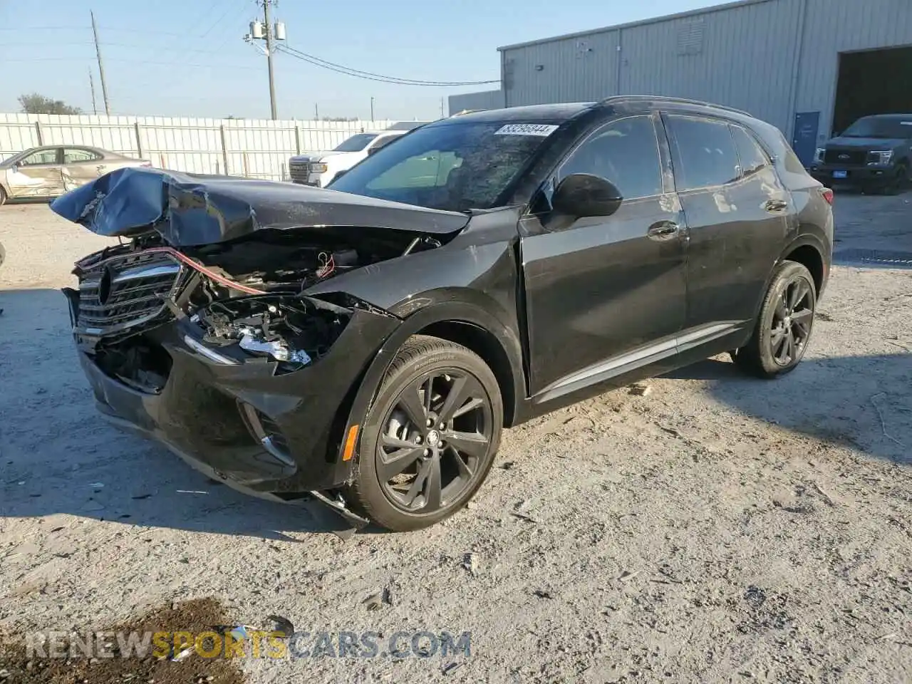 1 Photograph of a damaged car LRBFZNR46PD034609 BUICK ENVISION 2023