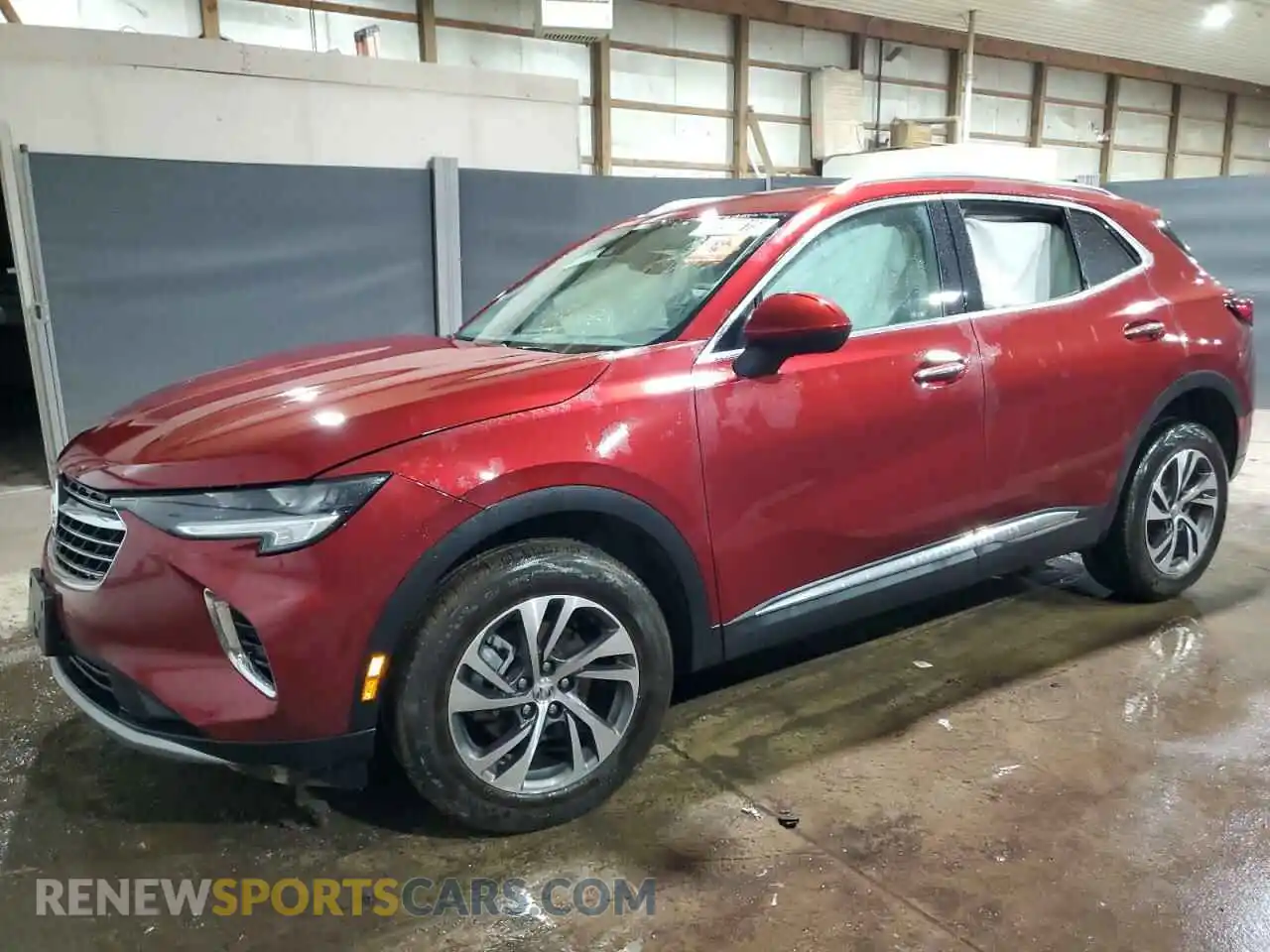 1 Photograph of a damaged car LRBFZNR46PD087259 BUICK ENVISION 2023