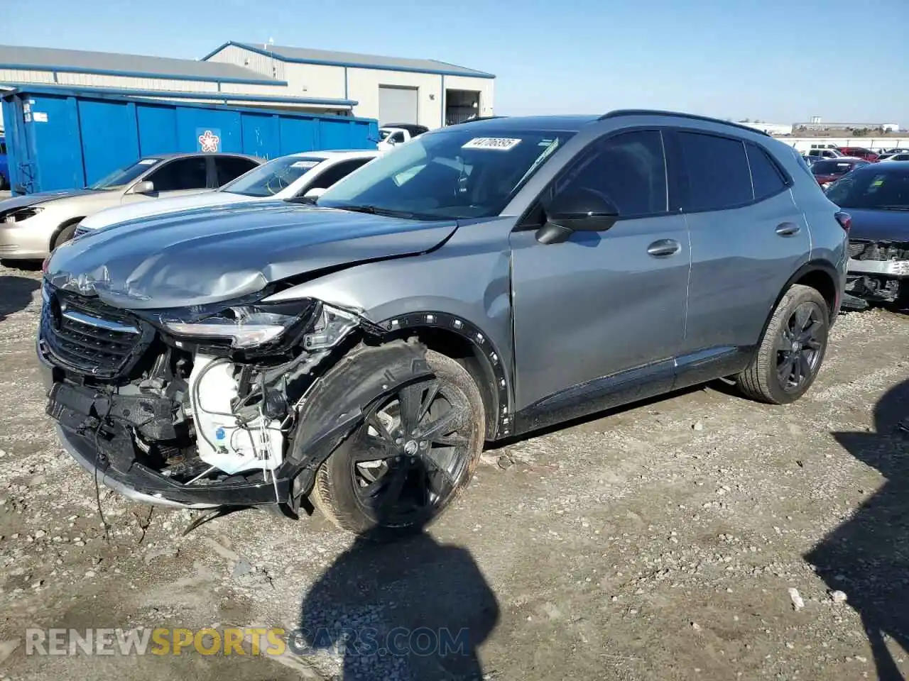 1 Photograph of a damaged car LRBFZNR48PD019867 BUICK ENVISION 2023