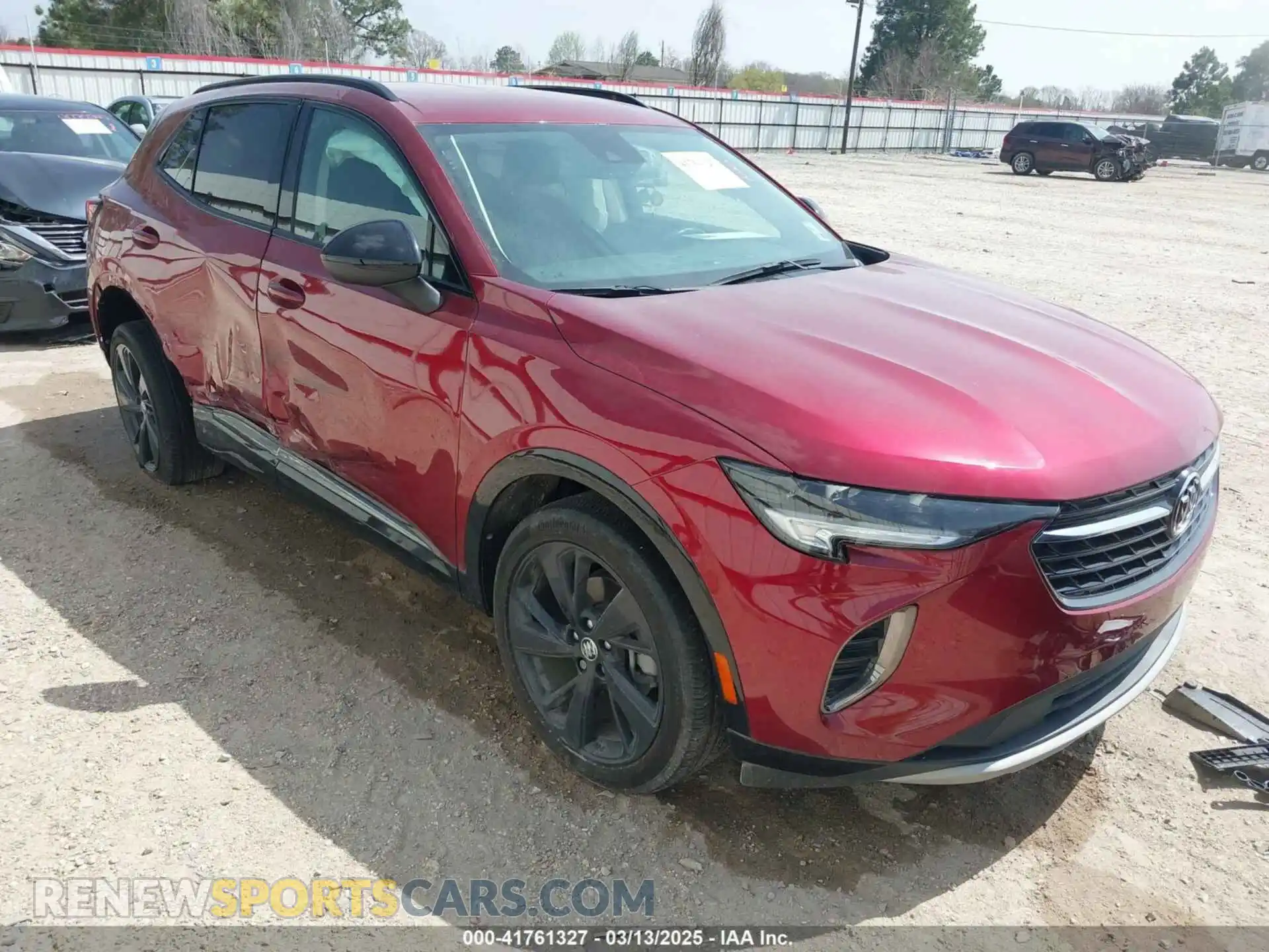 1 Фотография поврежденного автомобиля LRBFZNR49PD019652 BUICK ENVISION 2023