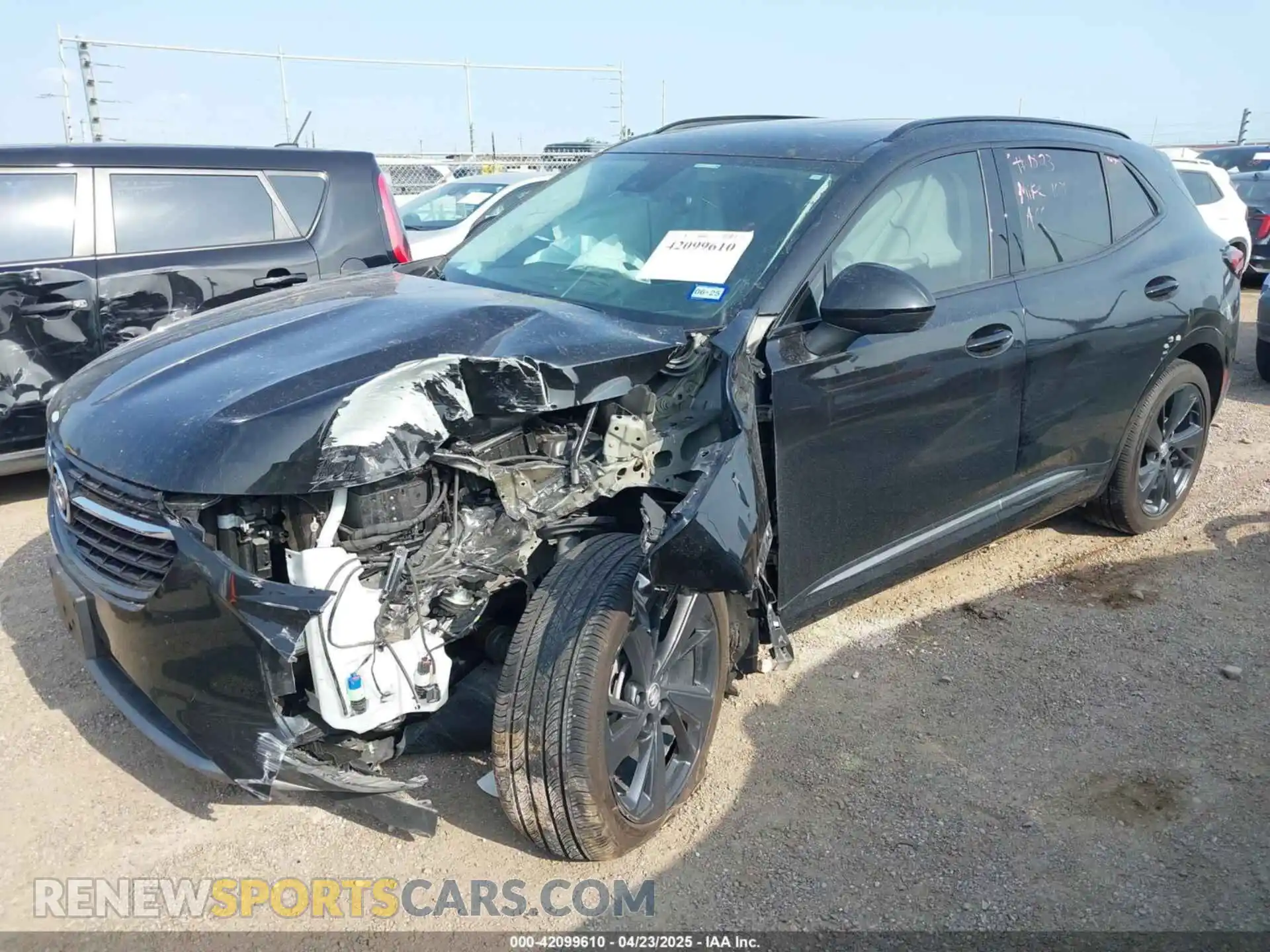 2 Photograph of a damaged car LRBFZNR4XPD019918 BUICK ENVISION 2023