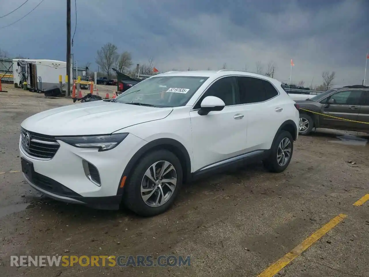 1 Photograph of a damaged car LRBFZNR4XPD098507 BUICK ENVISION 2023