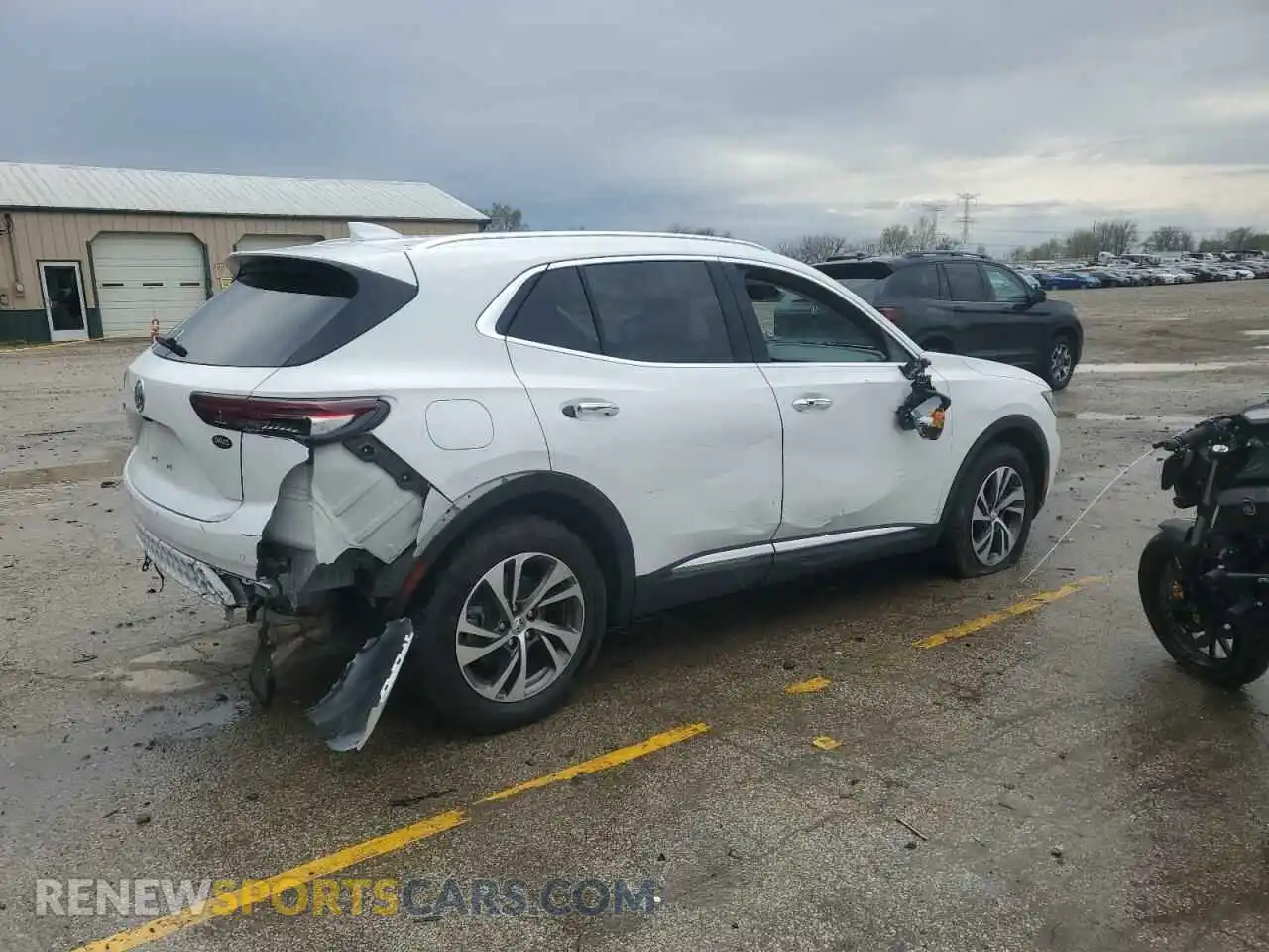 3 Photograph of a damaged car LRBFZNR4XPD098507 BUICK ENVISION 2023