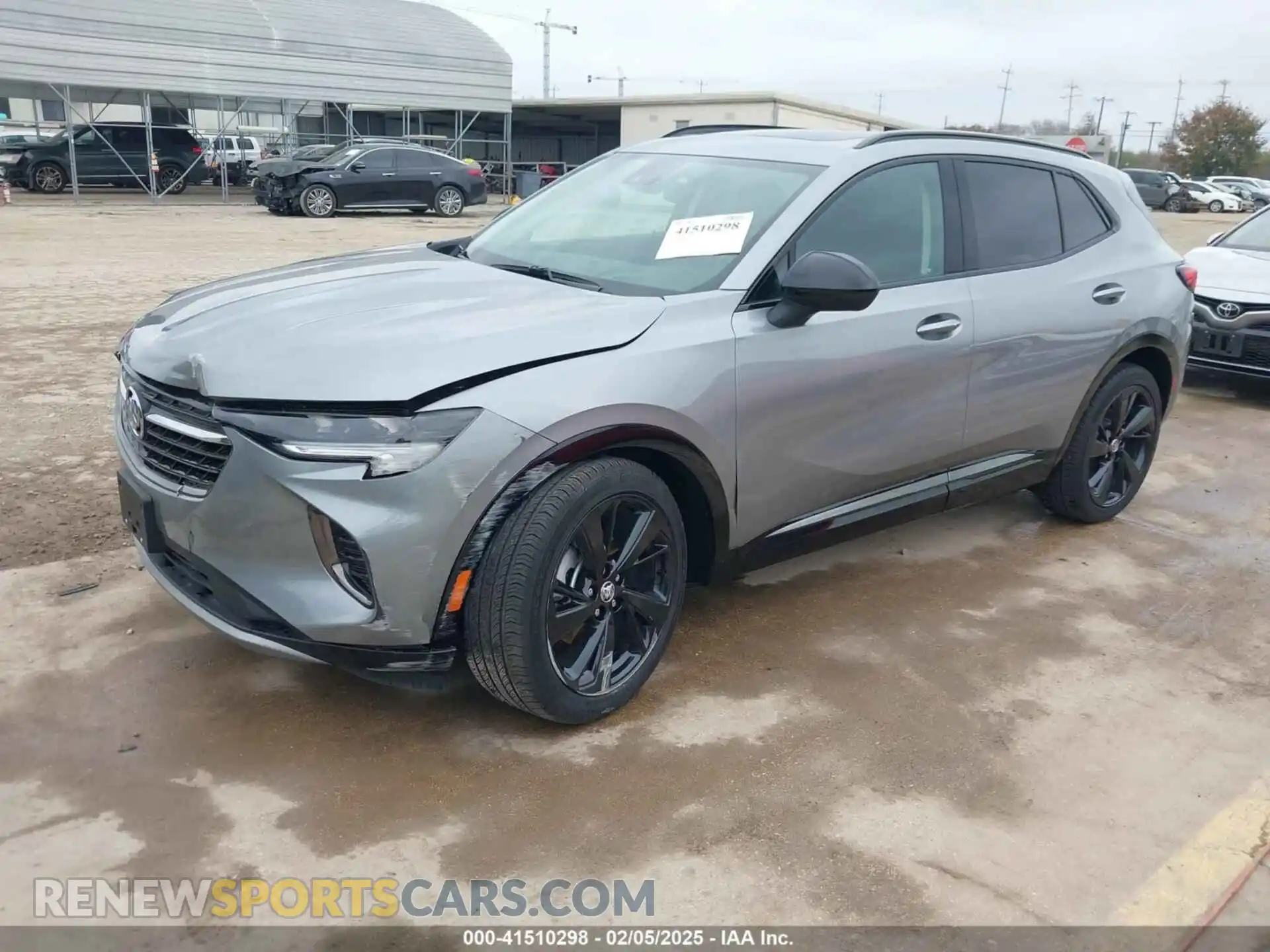 2 Фотография поврежденного автомобиля LRBFZPR40PD194870 BUICK ENVISION 2023