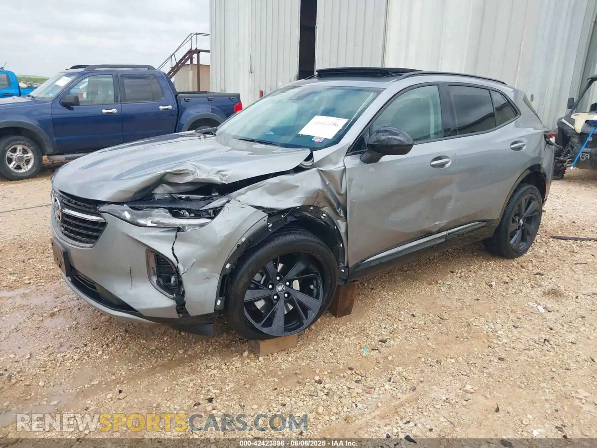 2 Photograph of a damaged car LRBFZPR44PD204820 BUICK ENVISION 2023