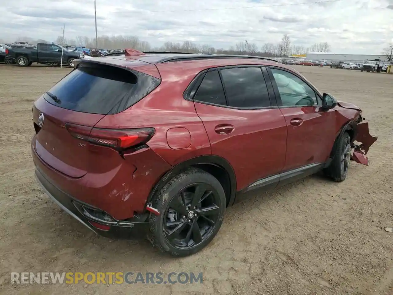 3 Фотография поврежденного автомобиля LRBFZPR46PD200655 BUICK ENVISION 2023