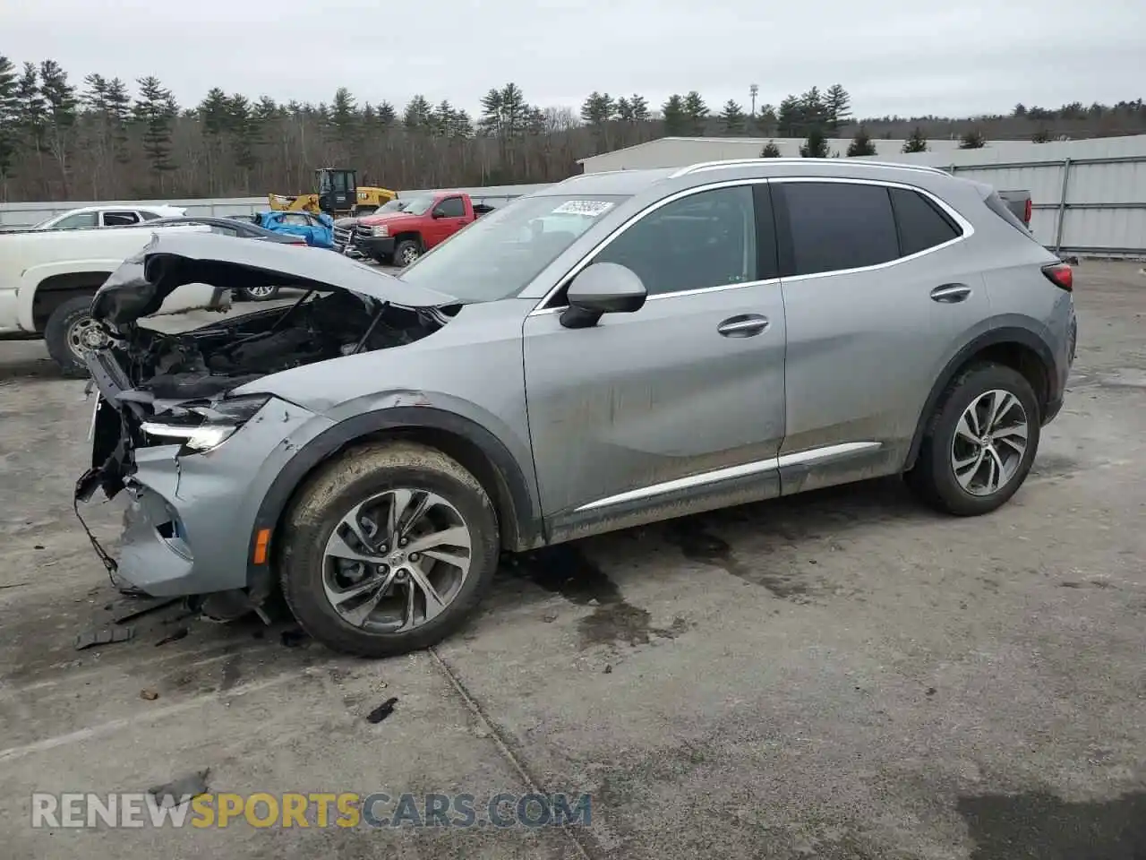 1 Photograph of a damaged car LRBFZPR47PD166497 BUICK ENVISION 2023