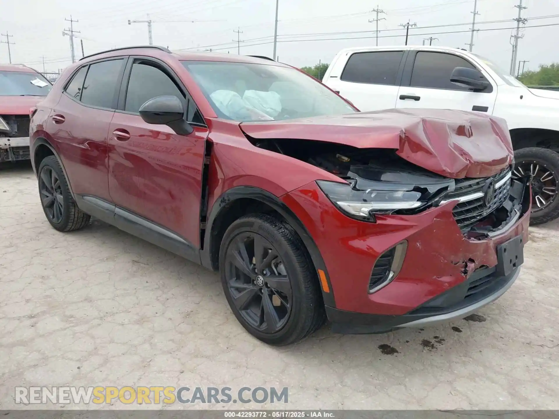 1 Photograph of a damaged car LRBFZPR4XPD184265 BUICK ENVISION 2023