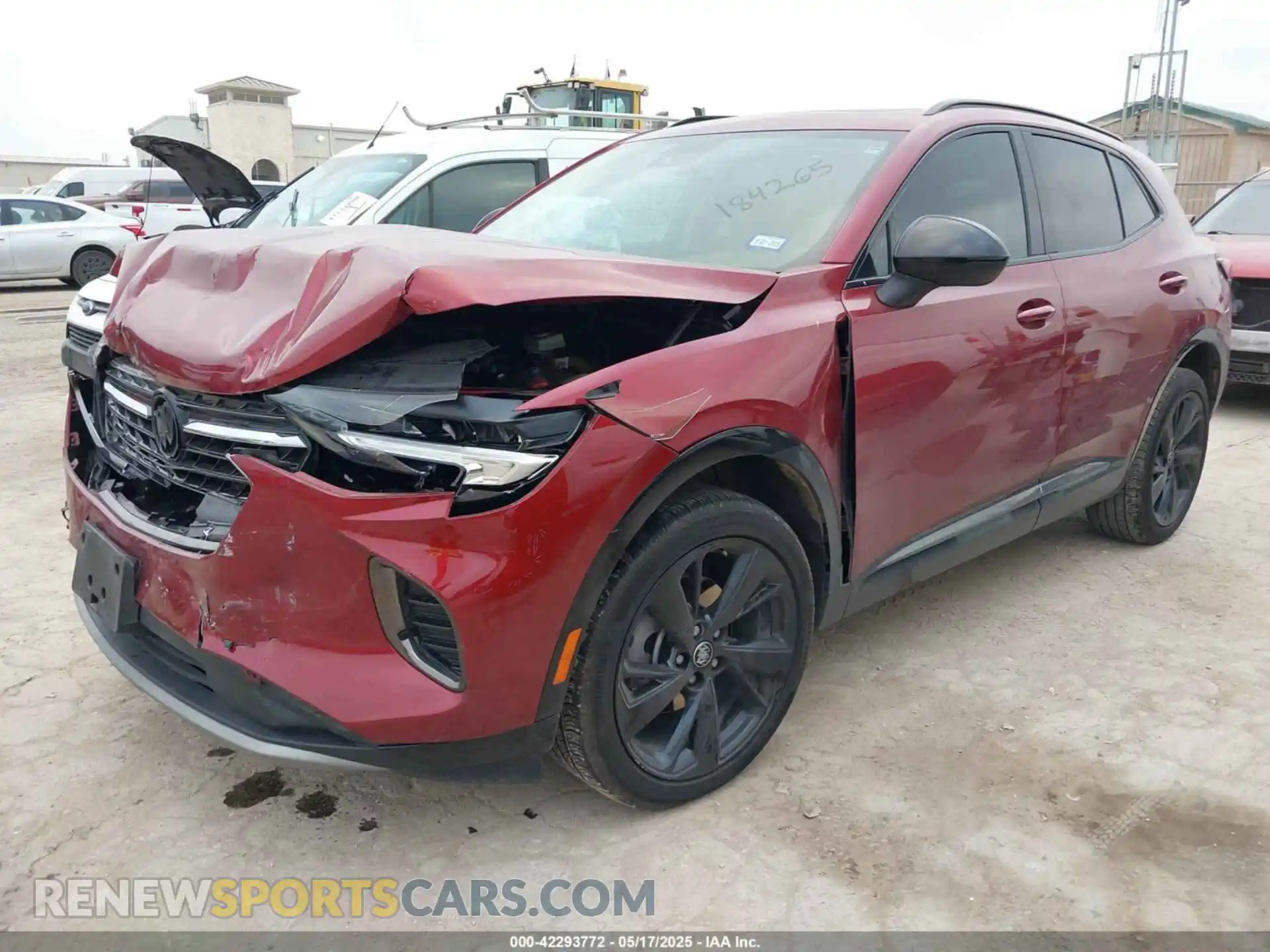 2 Photograph of a damaged car LRBFZPR4XPD184265 BUICK ENVISION 2023