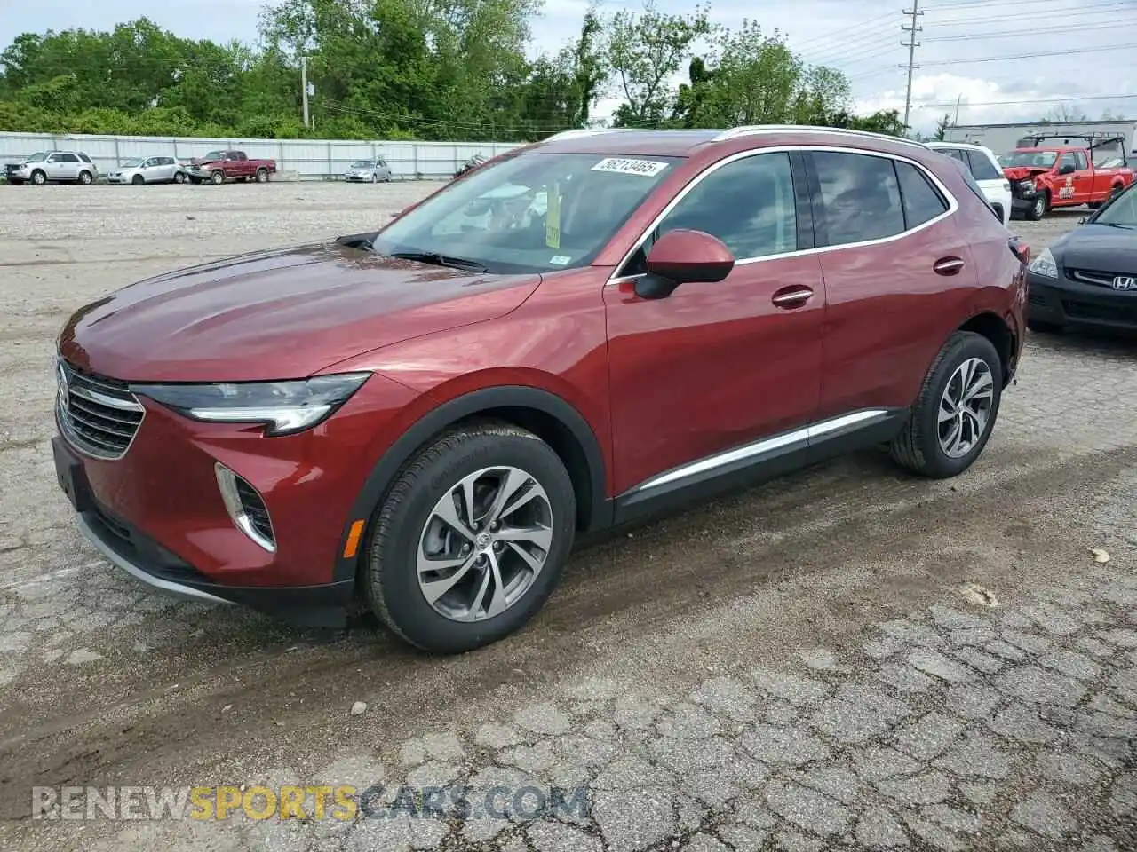 1 Photograph of a damaged car LRBFZPR4XPD216275 BUICK ENVISION 2023