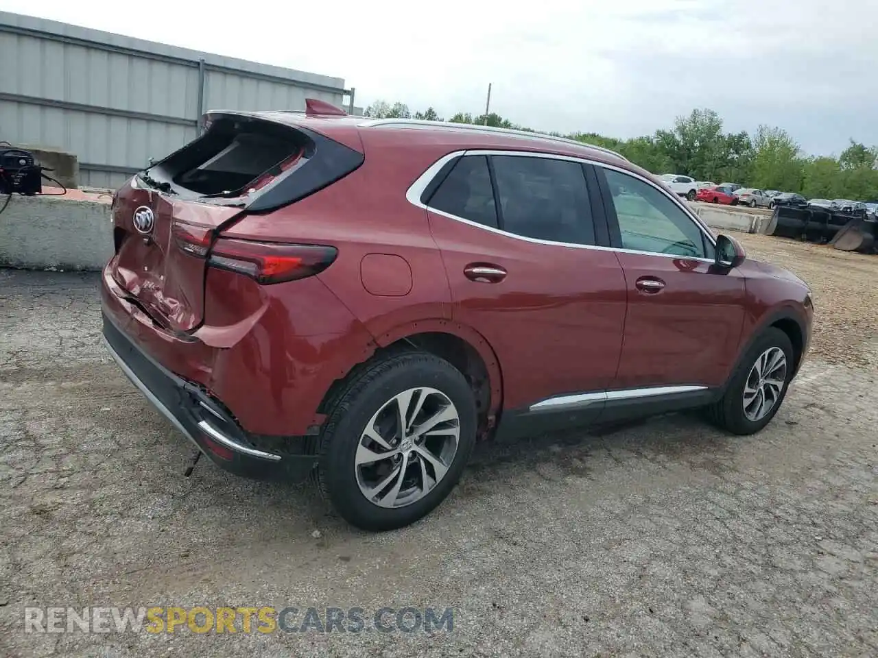 3 Photograph of a damaged car LRBFZPR4XPD216275 BUICK ENVISION 2023