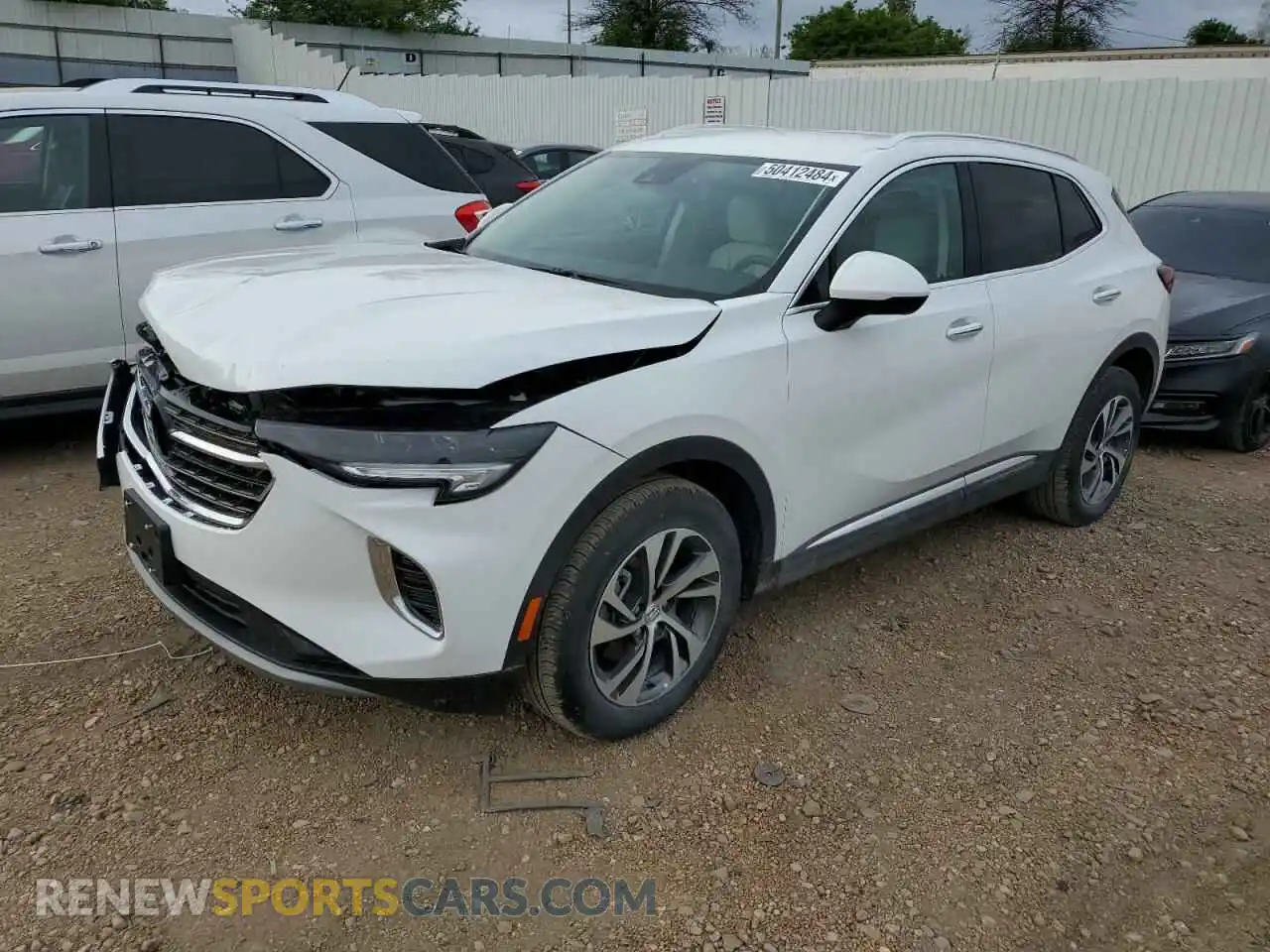 1 Photograph of a damaged car LRBFZPR4XPD229155 BUICK ENVISION 2023