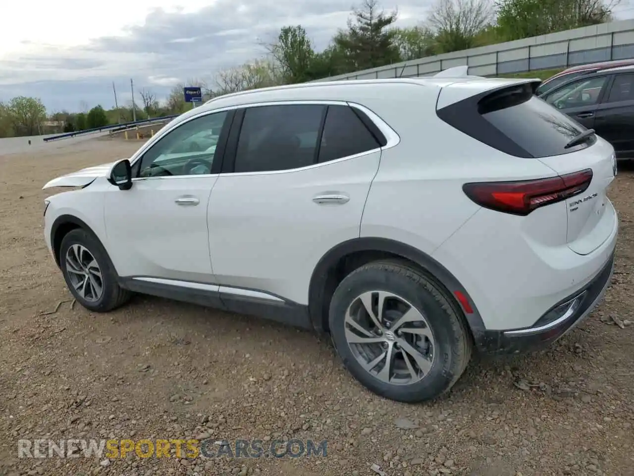 2 Photograph of a damaged car LRBFZPR4XPD229155 BUICK ENVISION 2023