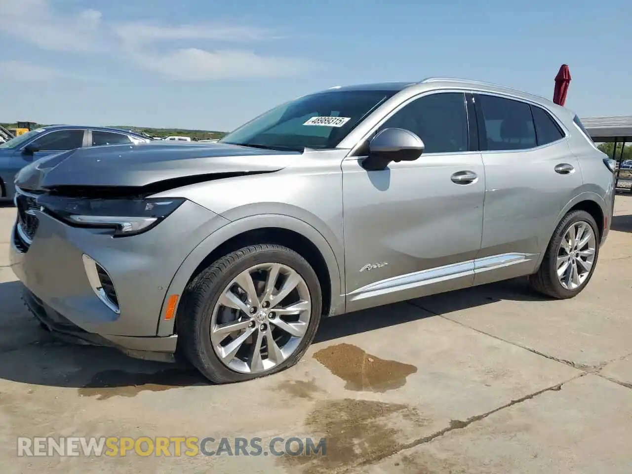 1 Photograph of a damaged car LRBFZRR47PD069344 BUICK ENVISION 2023