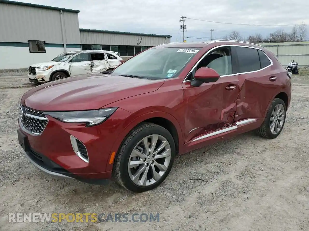 1 Photograph of a damaged car LRBFZSR40PD223951 BUICK ENVISION 2023