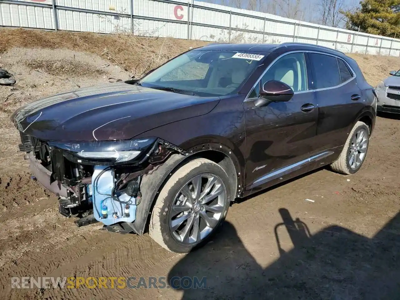 1 Photograph of a damaged car LRBFZSR43PD159517 BUICK ENVISION 2023