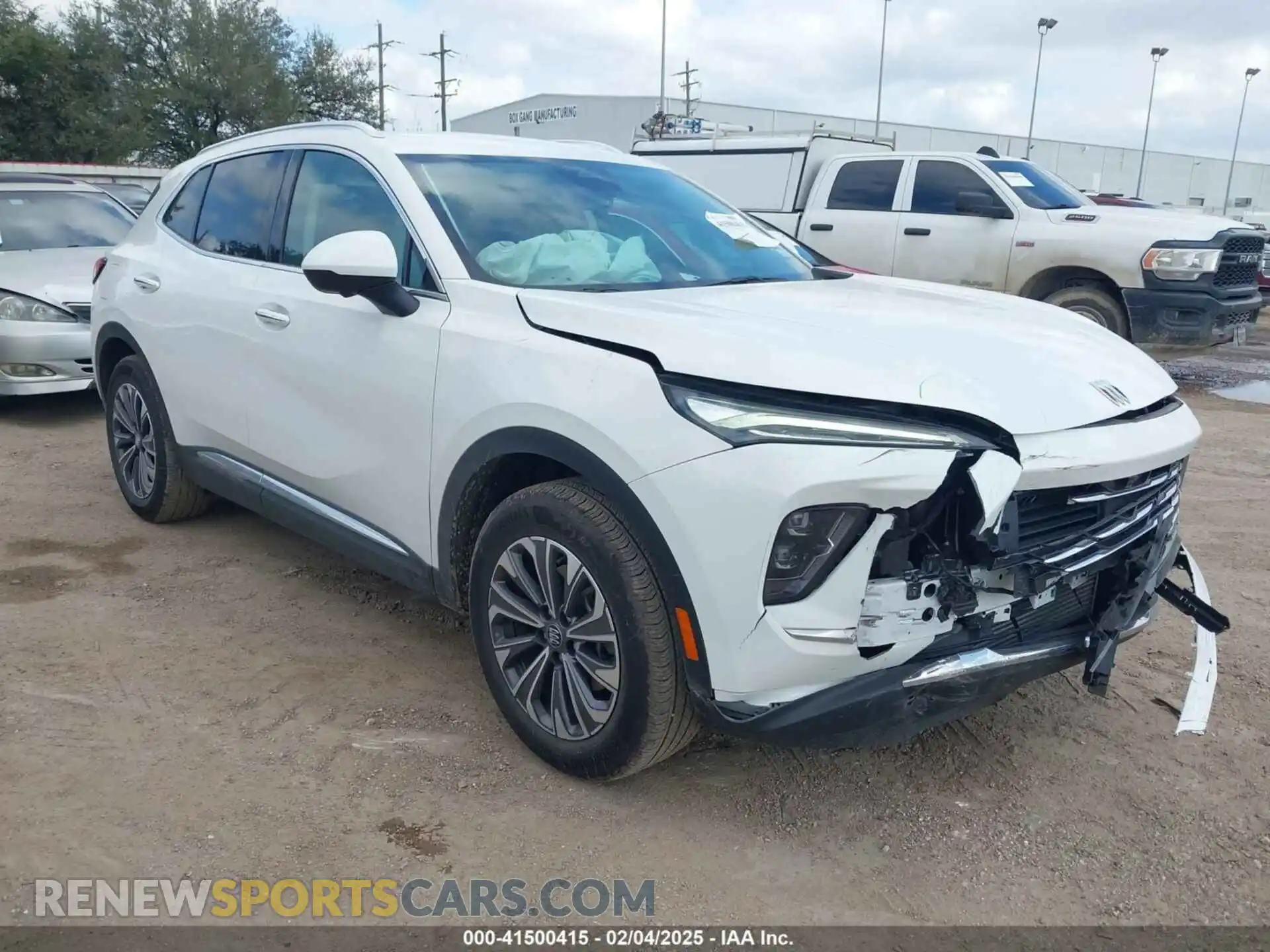 1 Photograph of a damaged car LRBFZME47RD053737 BUICK ENVISION 2024