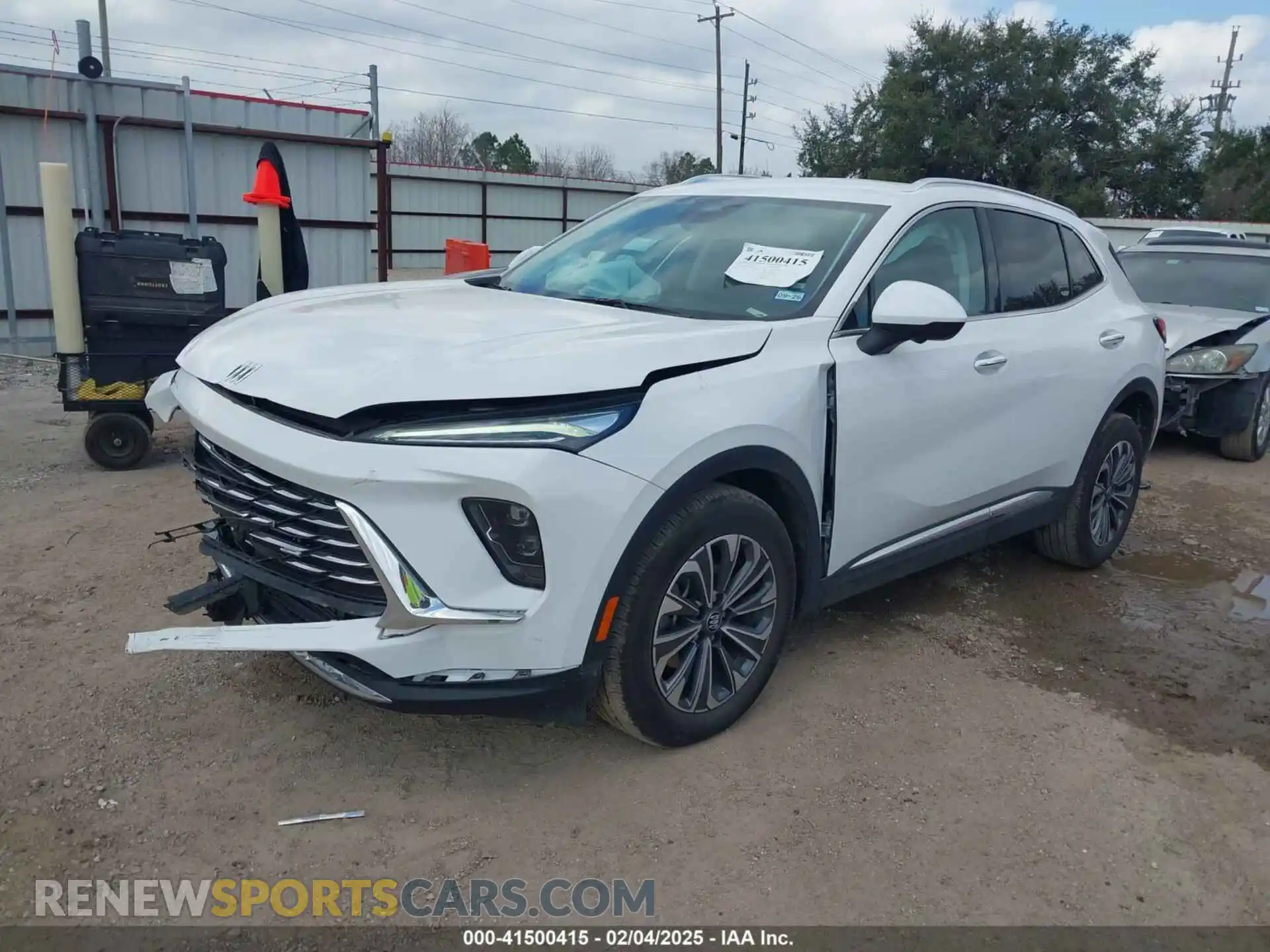 2 Photograph of a damaged car LRBFZME47RD053737 BUICK ENVISION 2024