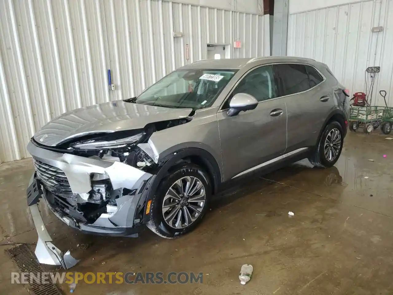 1 Photograph of a damaged car LRBFZME49RD076002 BUICK ENVISION 2024