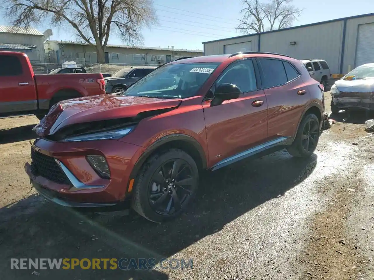 1 Photograph of a damaged car LRBFZPE42RD012949 BUICK ENVISION 2024