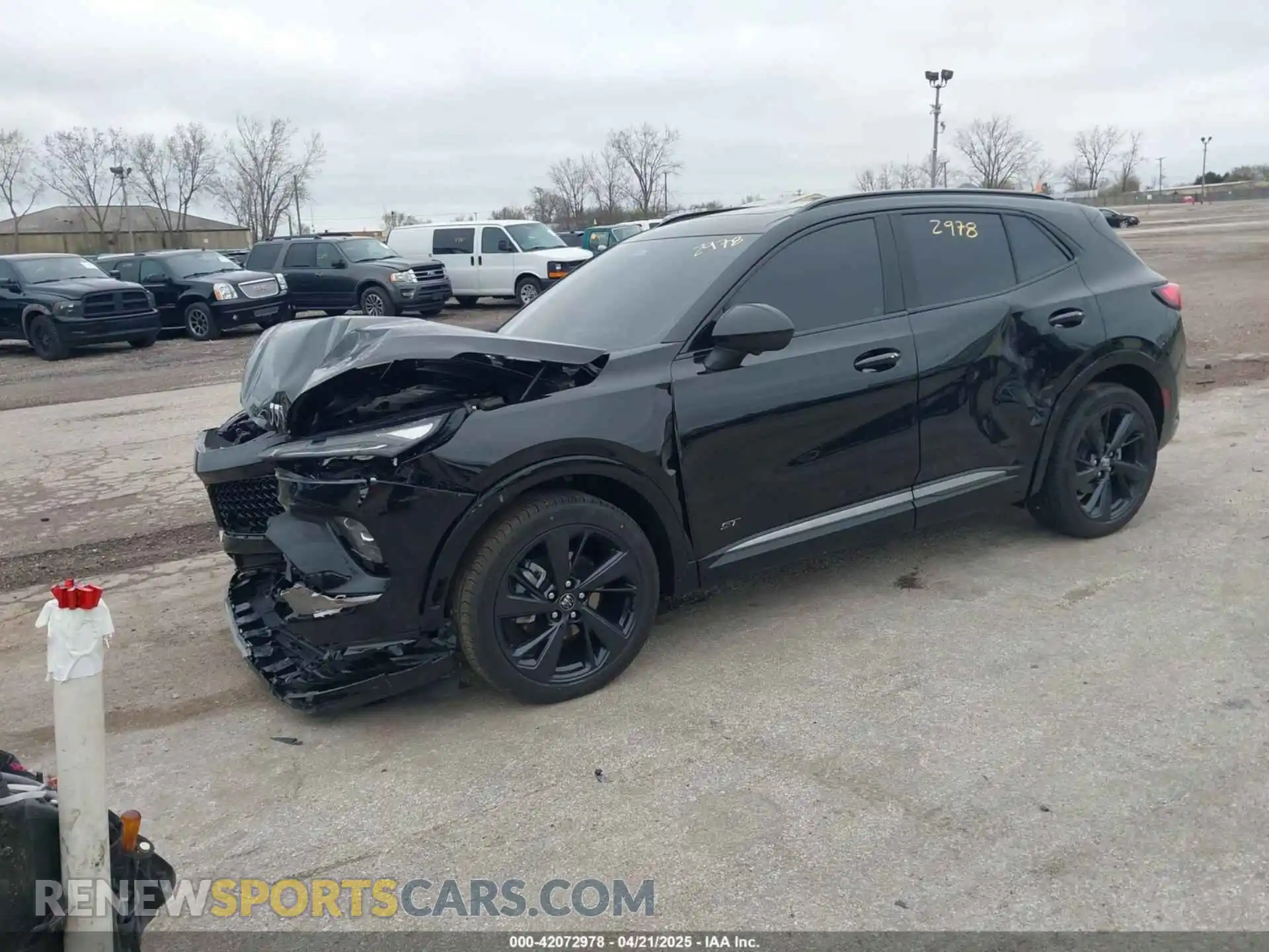 2 Photograph of a damaged car LRBFZPE49RD043471 BUICK ENVISION 2024