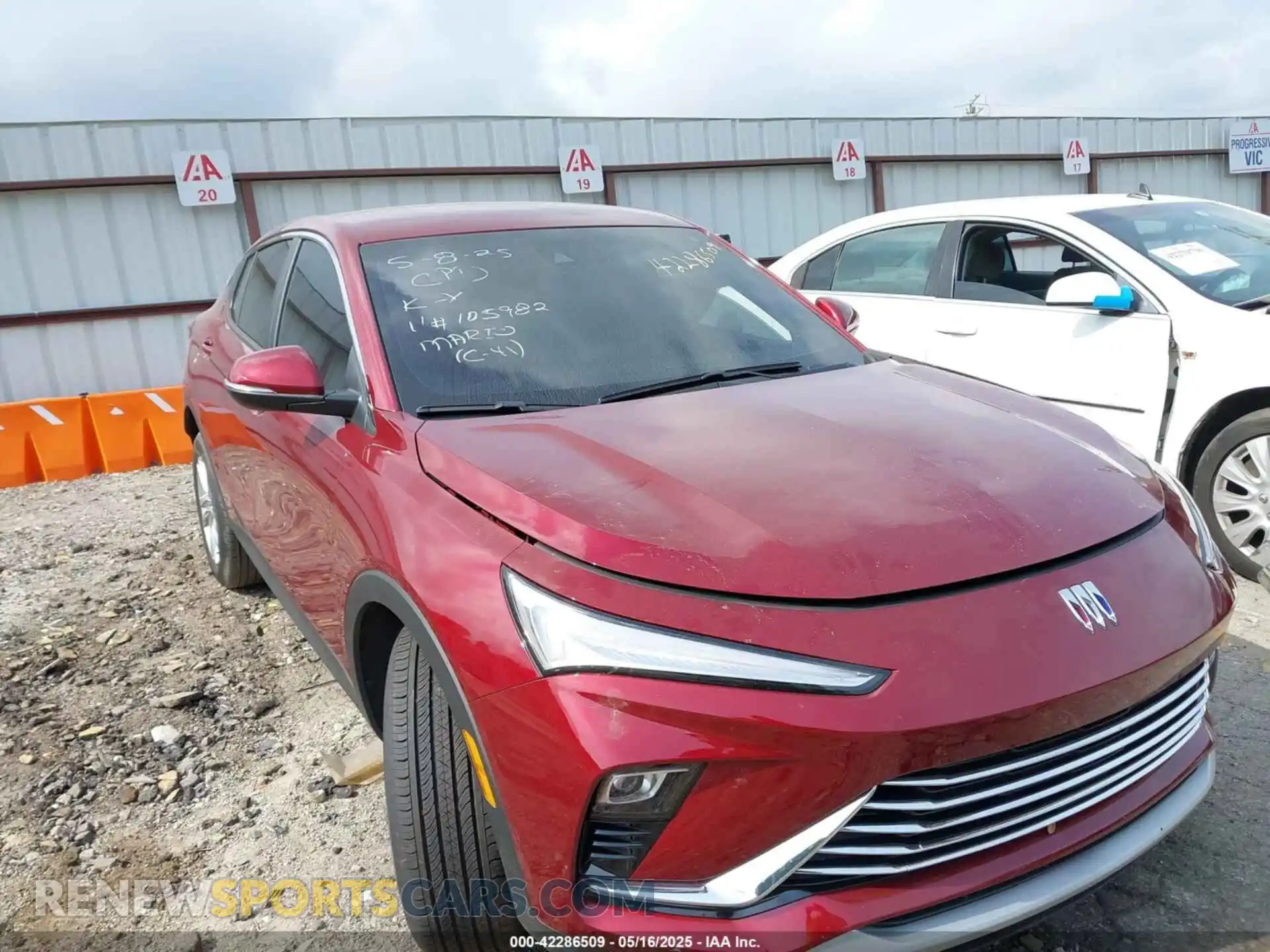 1 fotografías del automóvil dañado KL47LAEP2SB105982 BUICK ENVISTA 2025