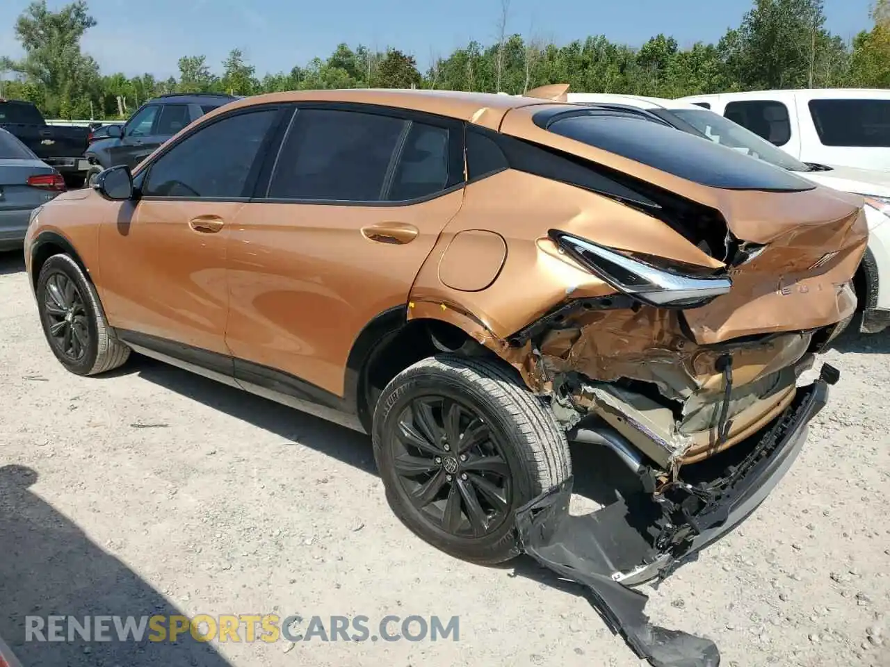 2 Фотография поврежденного автомобиля KL47LBE2XRB164587 BUICK ENVISTA SP 2024