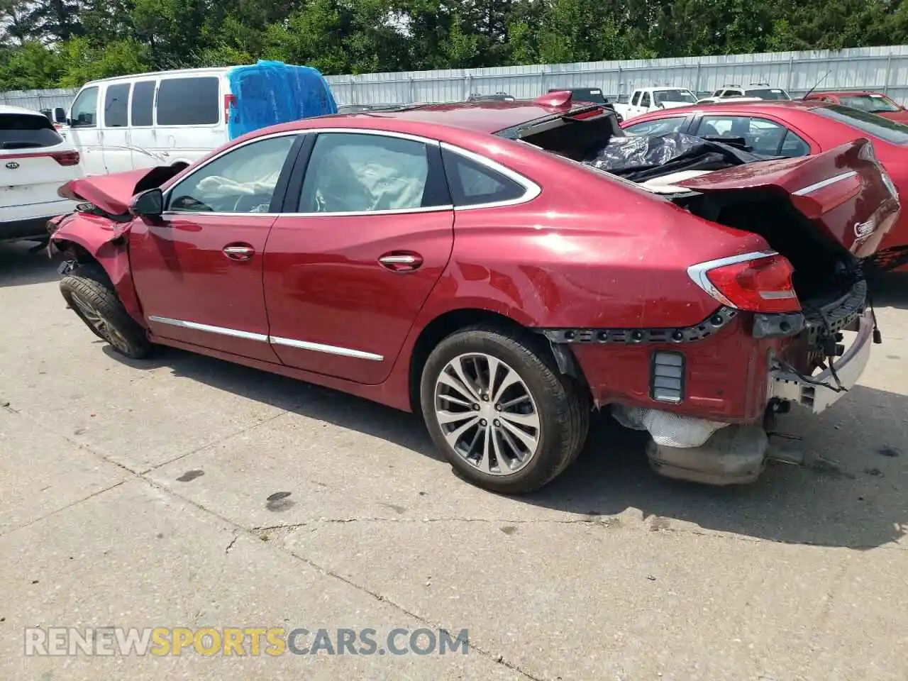 2 Photograph of a damaged car 1G4ZR5SS7KU130146 BUICK LACROSSE 2019