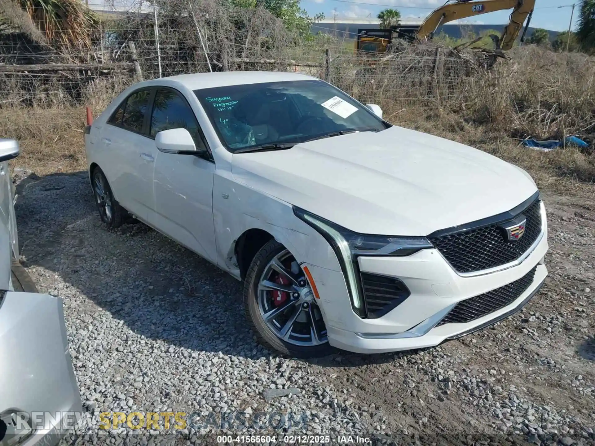 1 Photograph of a damaged car 1G6DC5RK5L0138599 CADILLAC CT4 2020