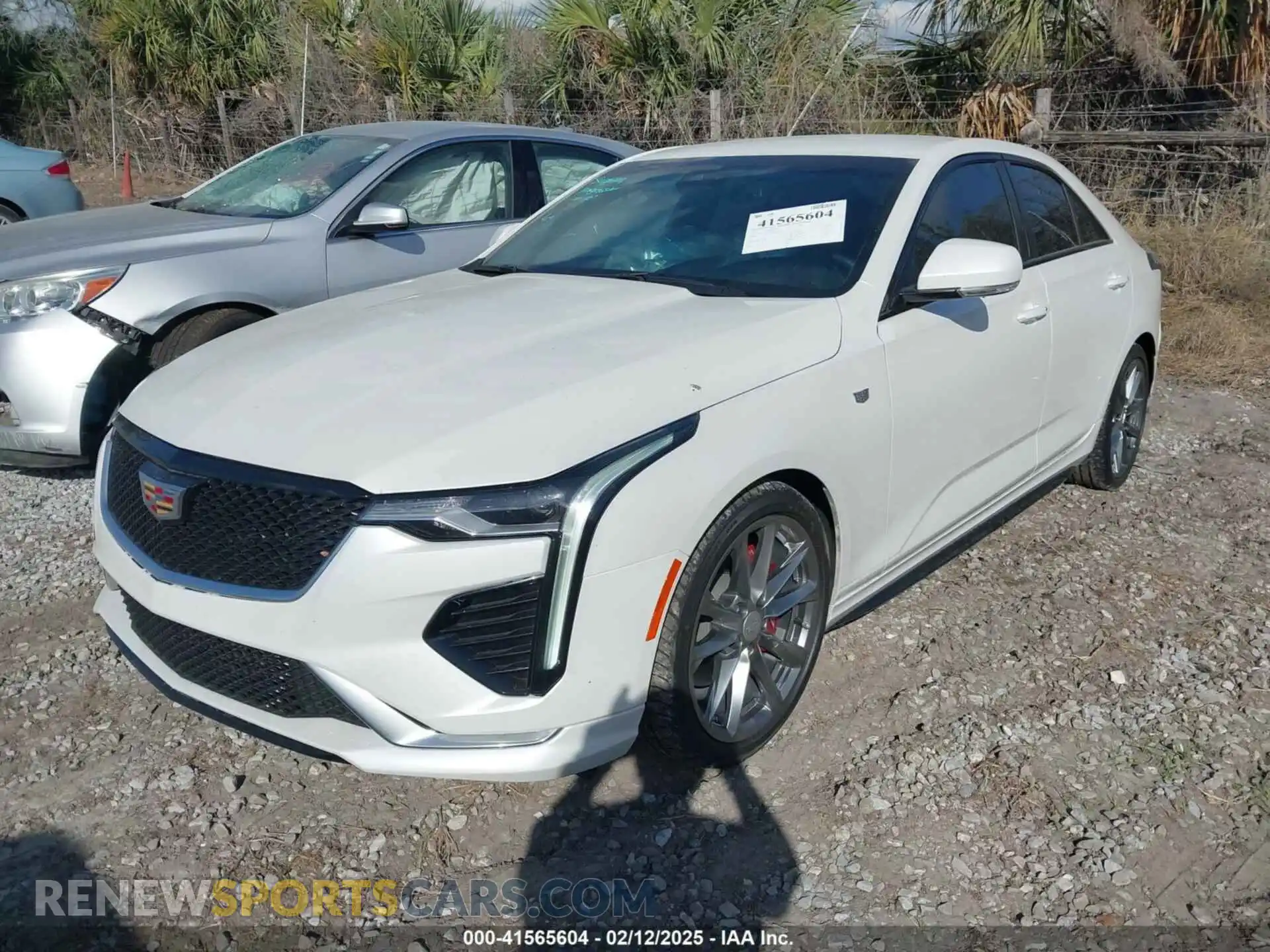 2 Photograph of a damaged car 1G6DC5RK5L0138599 CADILLAC CT4 2020