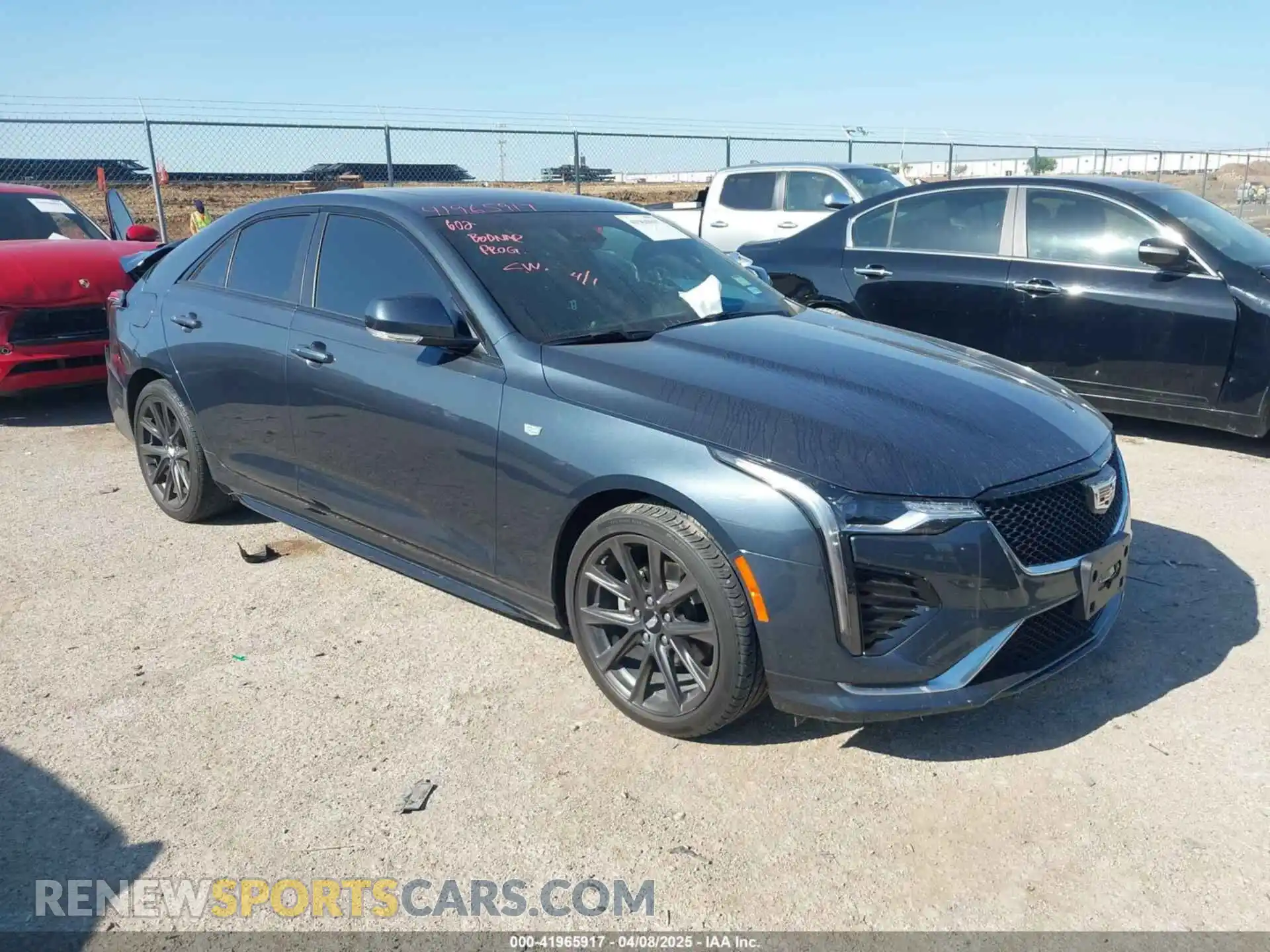 1 Photograph of a damaged car 1G6DC5RK5M0127877 CADILLAC CT4 2021